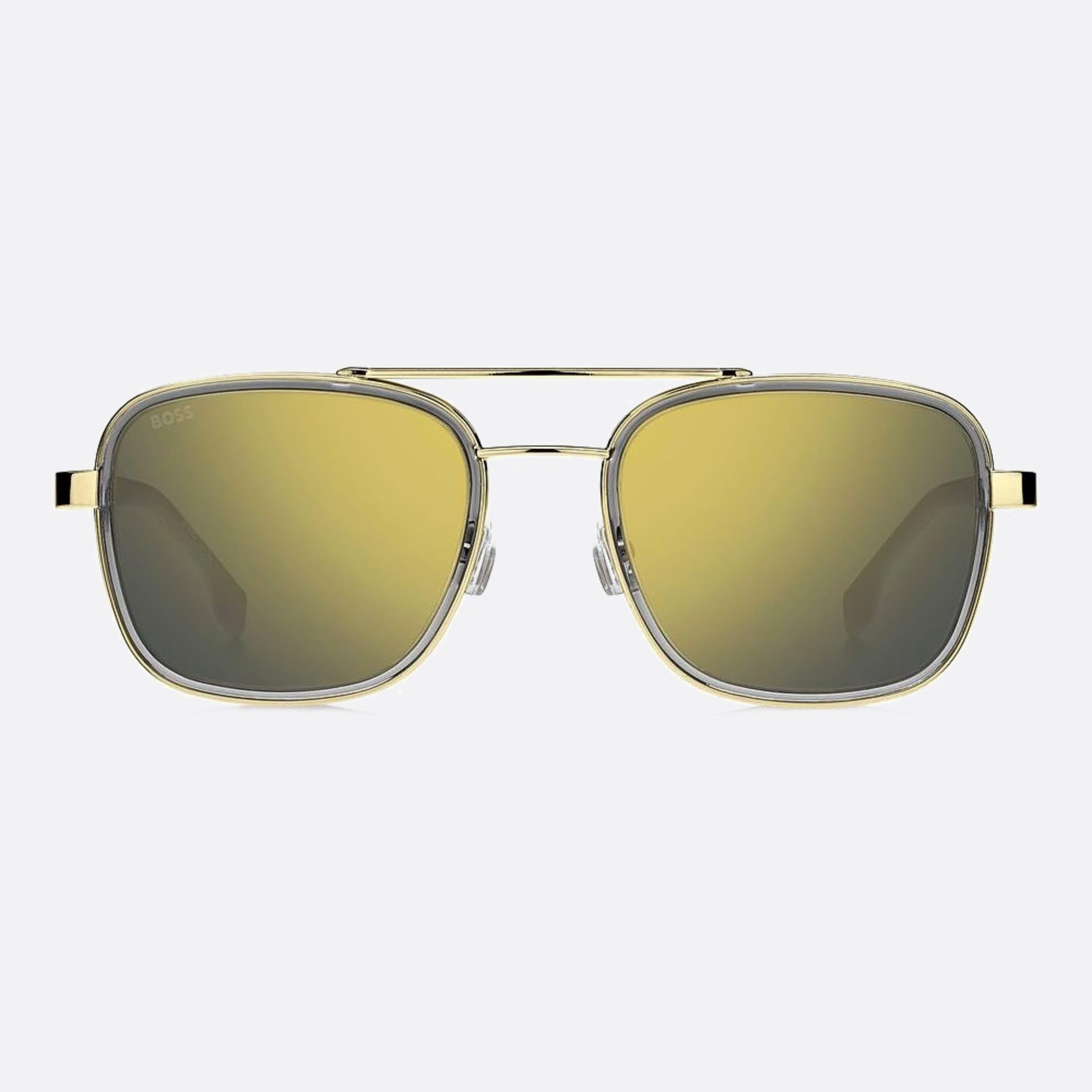 Boss 54mm Boss 2f7 Gold Pilot Men Sunglasses - Main View