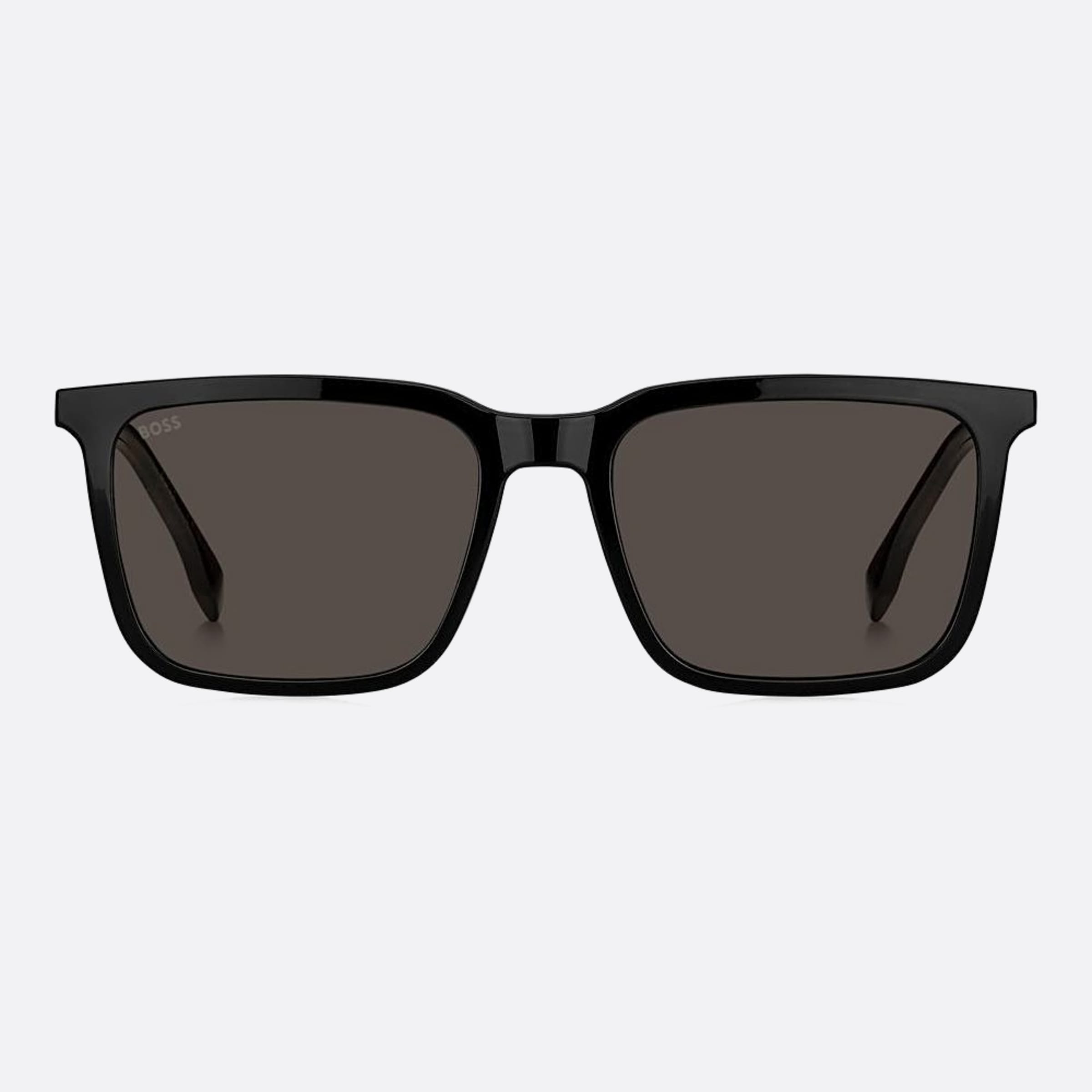 Boss 55mm Boss Black Squared Men Sunglasses - Main View