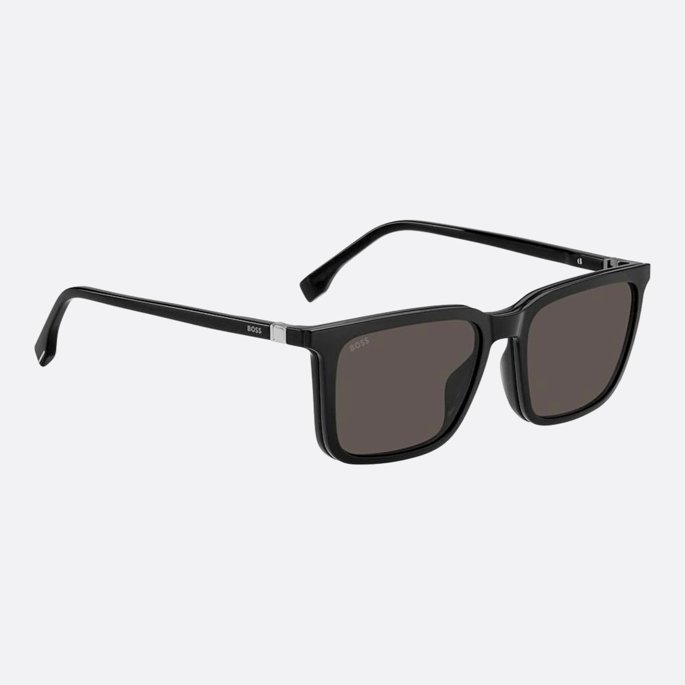 Boss 55mm Boss Black Squared Men Sunglasses - Detail View