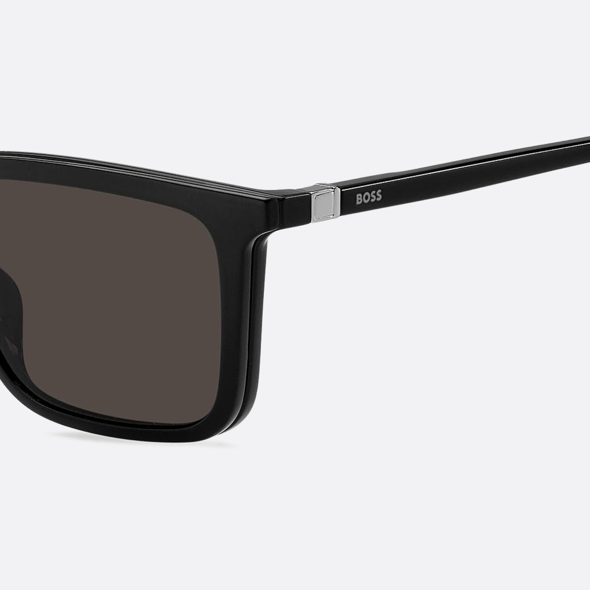 Boss 55mm Boss Black Squared Men Sunglasses - Additional Angle