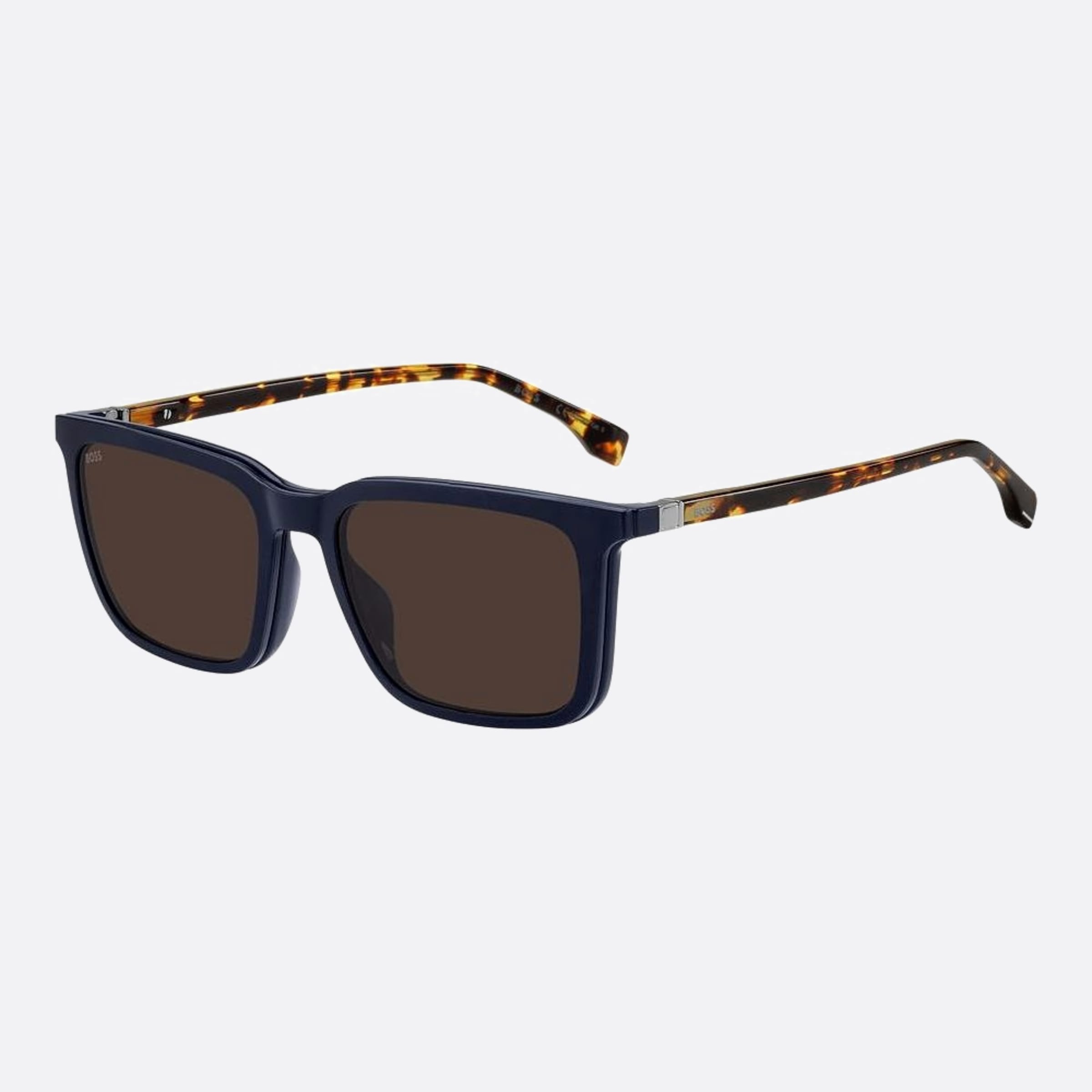 Boss 55mm Boss Jbw Blue Squared Men Sunglasses - Lifestyle Shot