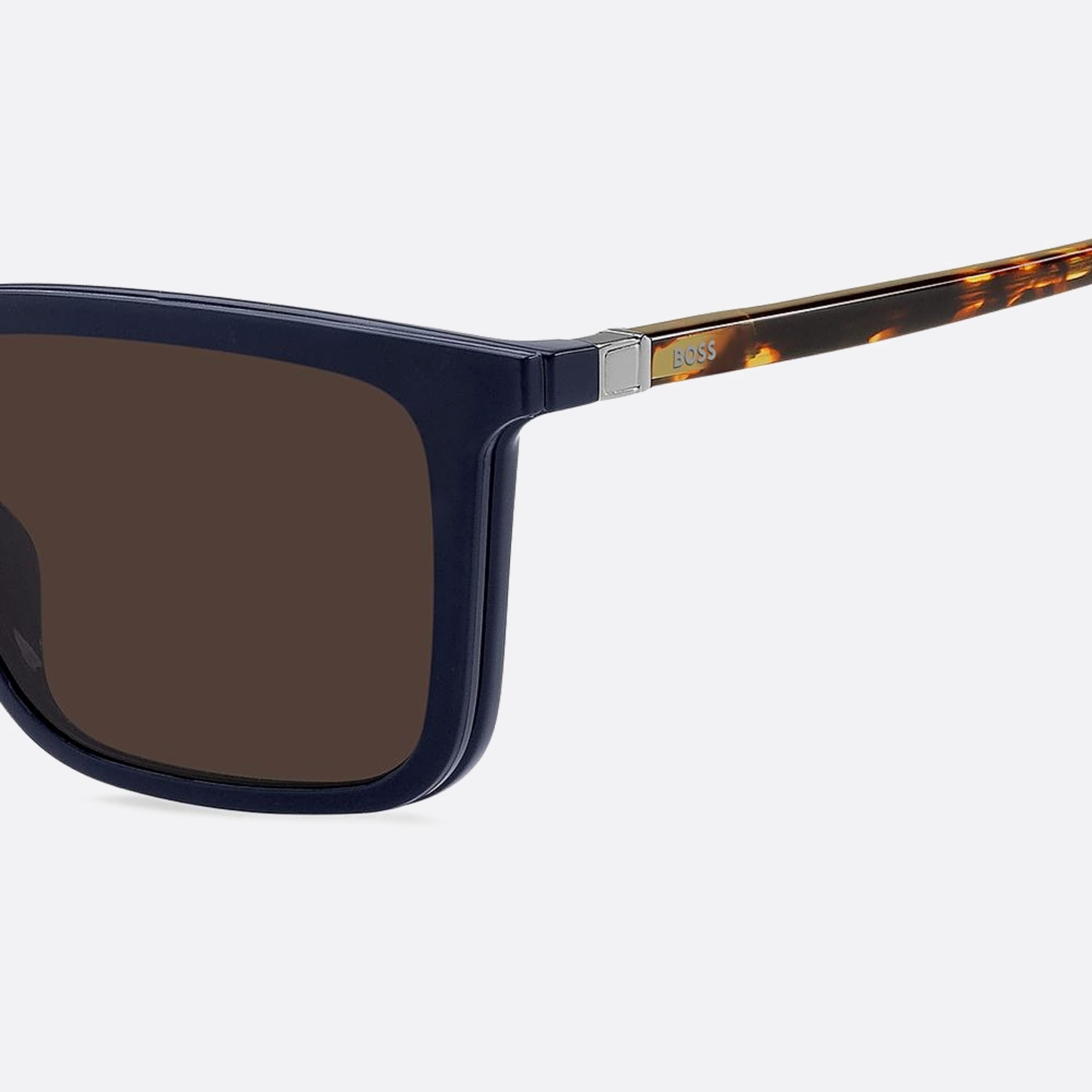 Boss 55mm Boss Jbw Blue Squared Men Sunglasses - Additional Angle