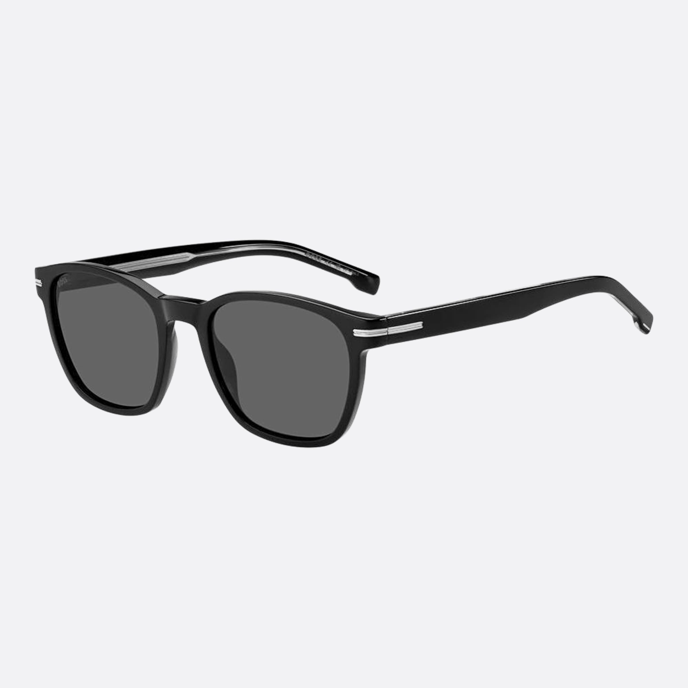 Boss 52mm Boss Black Squared Men Sunglasses - Side View