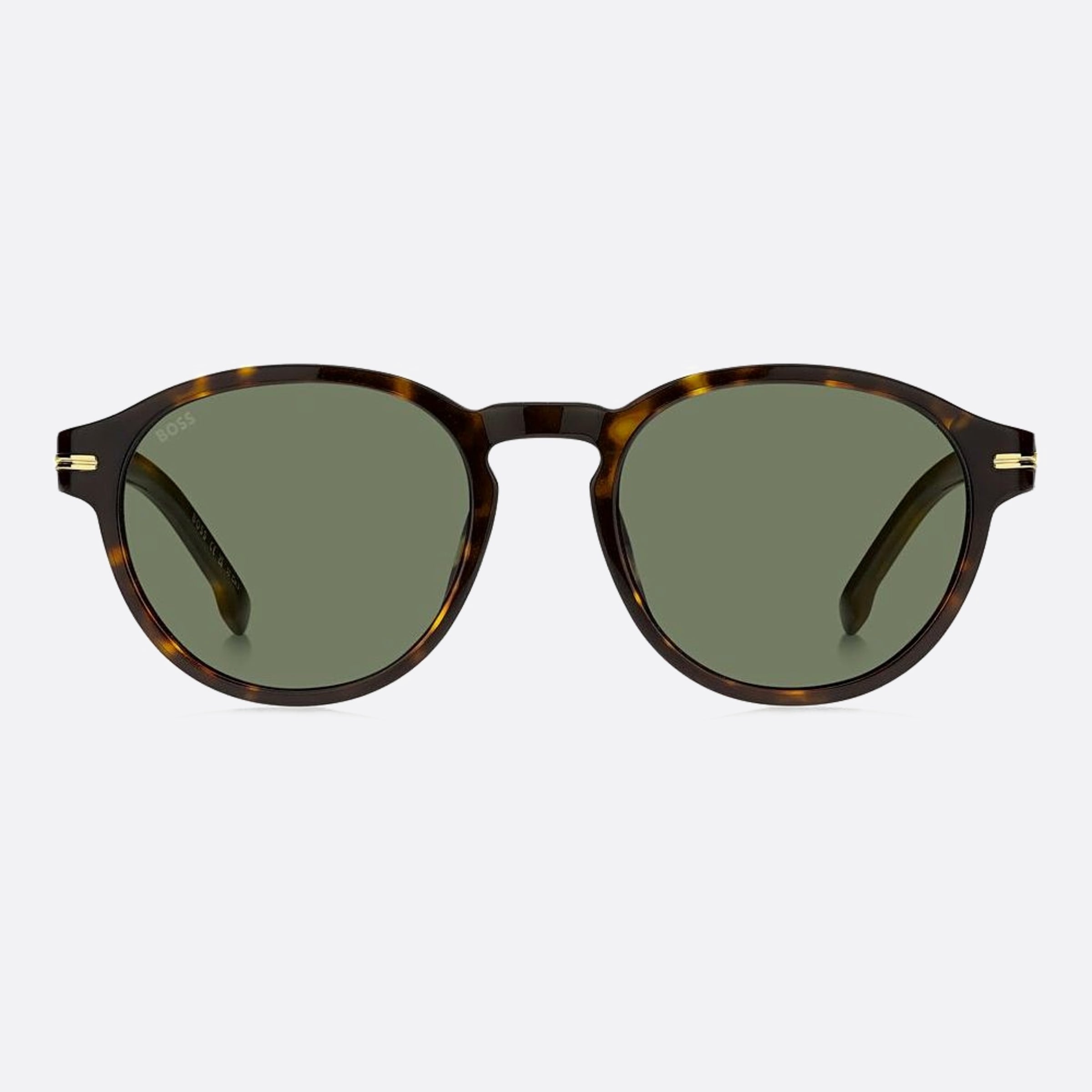 Boss 52mm Boss Havana Round Men Sunglasses - Main View