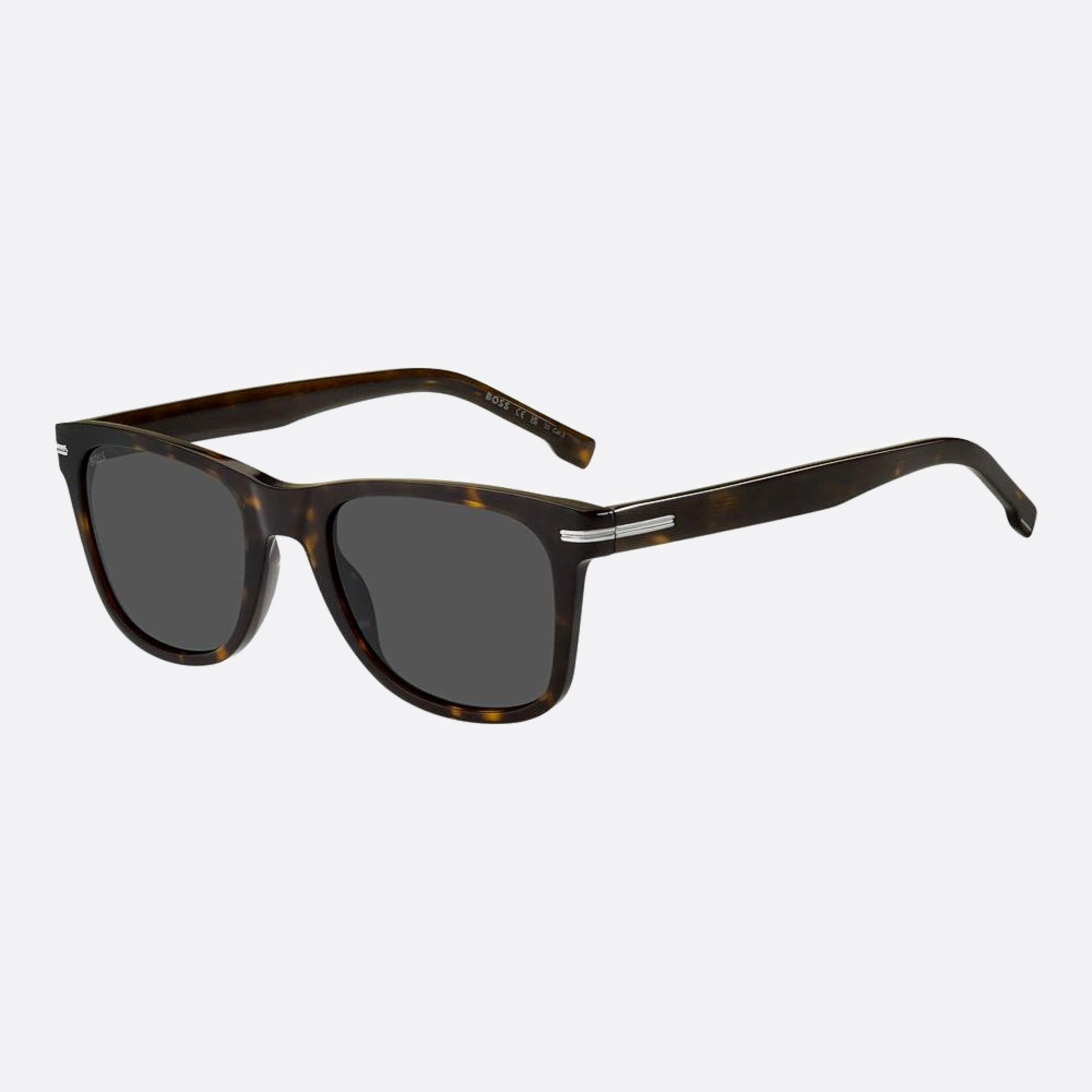 Boss 52mm Boss Havana Squared Men Sunglasses - Side View