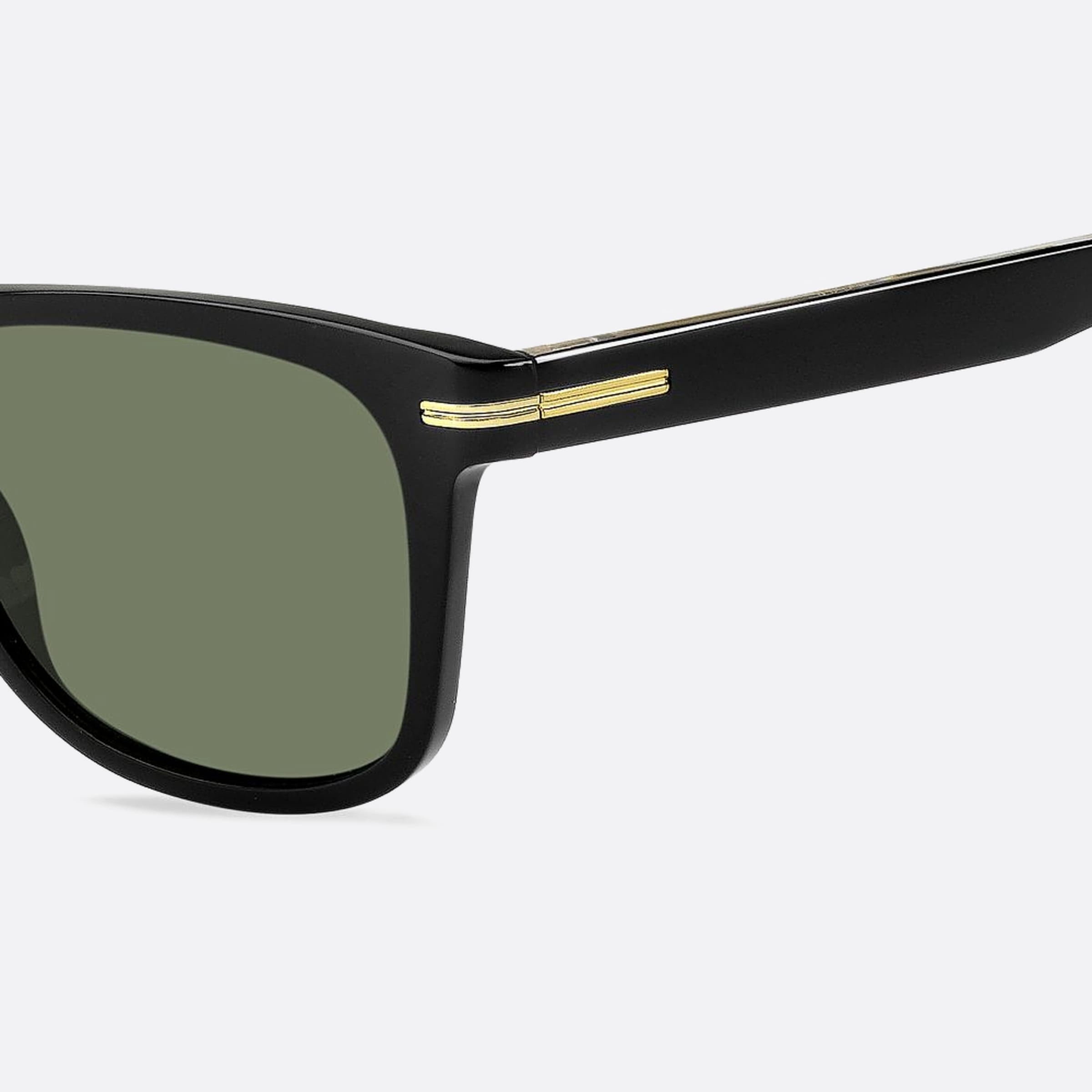 Boss 52mm Boss Black Squared Men Sunglasses - Lifestyle Shot
