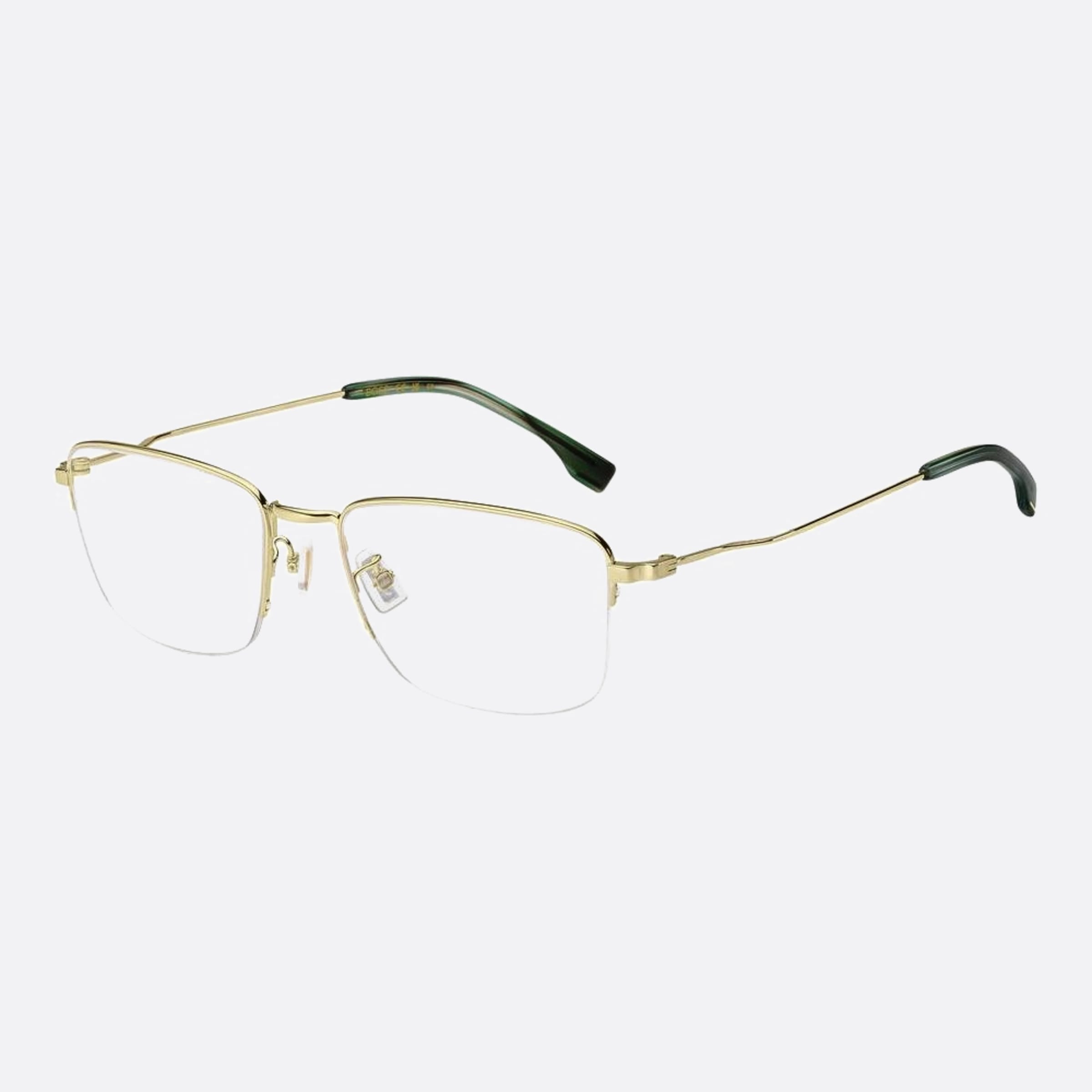 Boss 55mm Boss J5g Gold Visor Men Eyeglasses - Side View