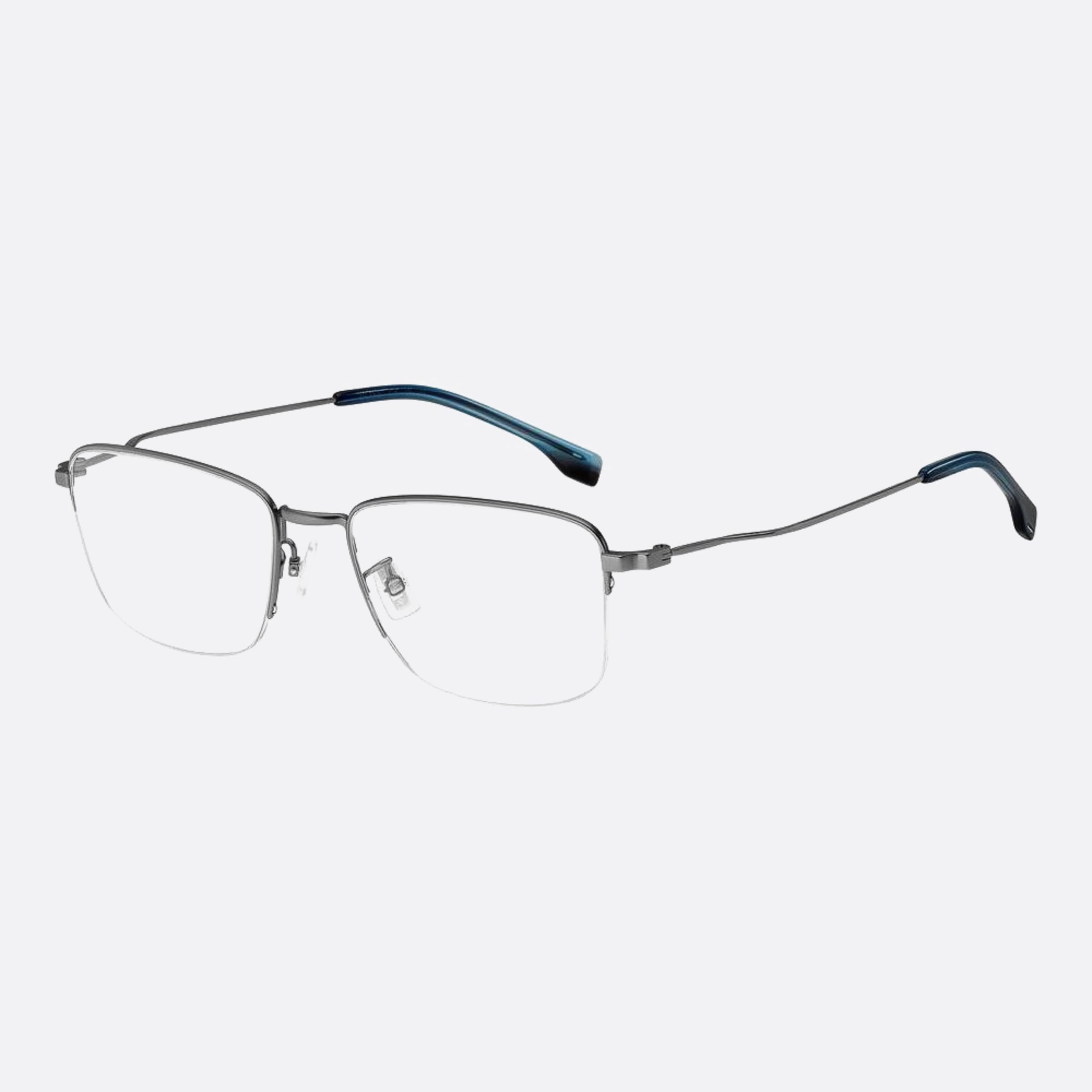 Boss 55mm Boss R81 Ruthenium Visor Men Eyeglasses - Side View