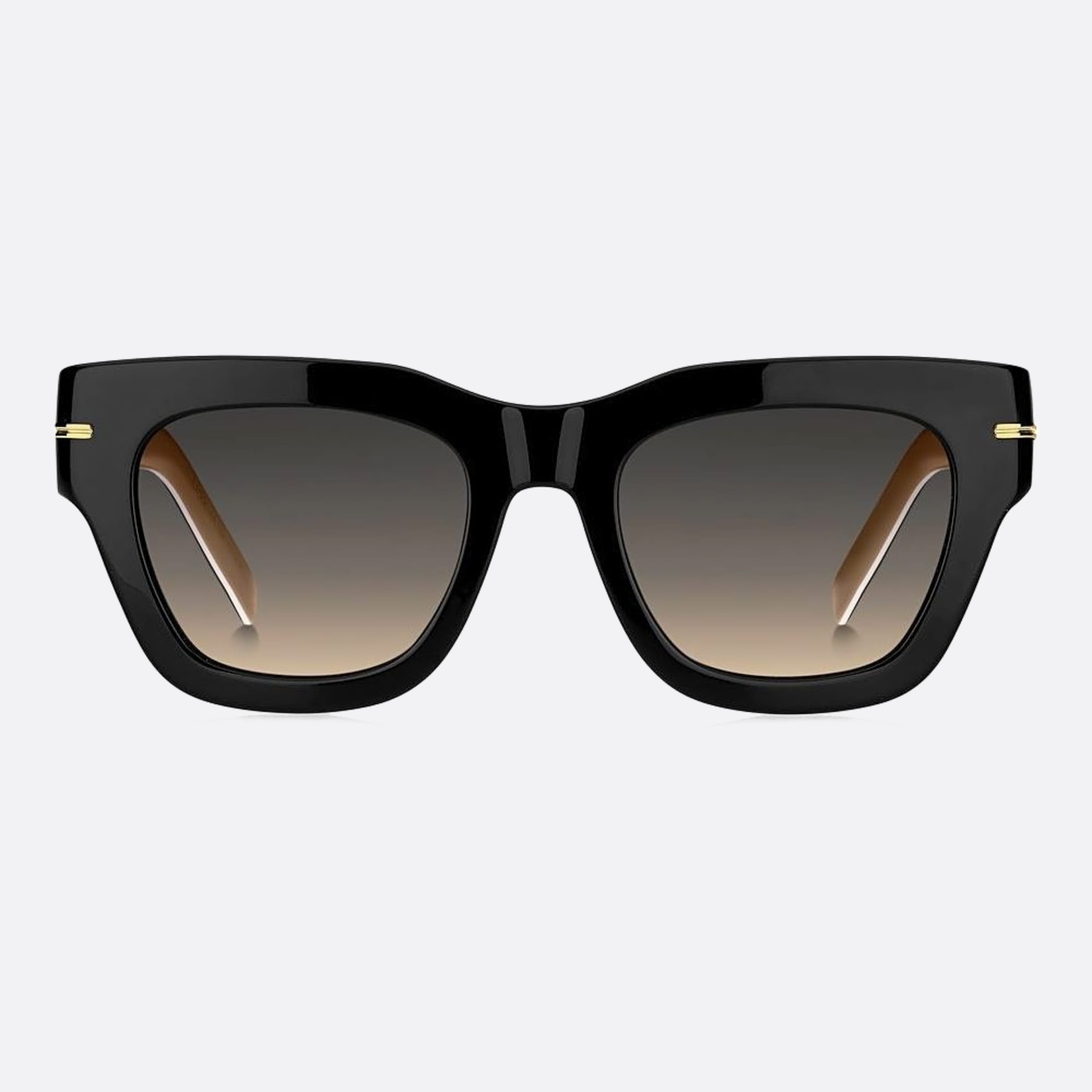 Boss 51mm Boss 0wm Black Squared Women Sunglasses - Main View