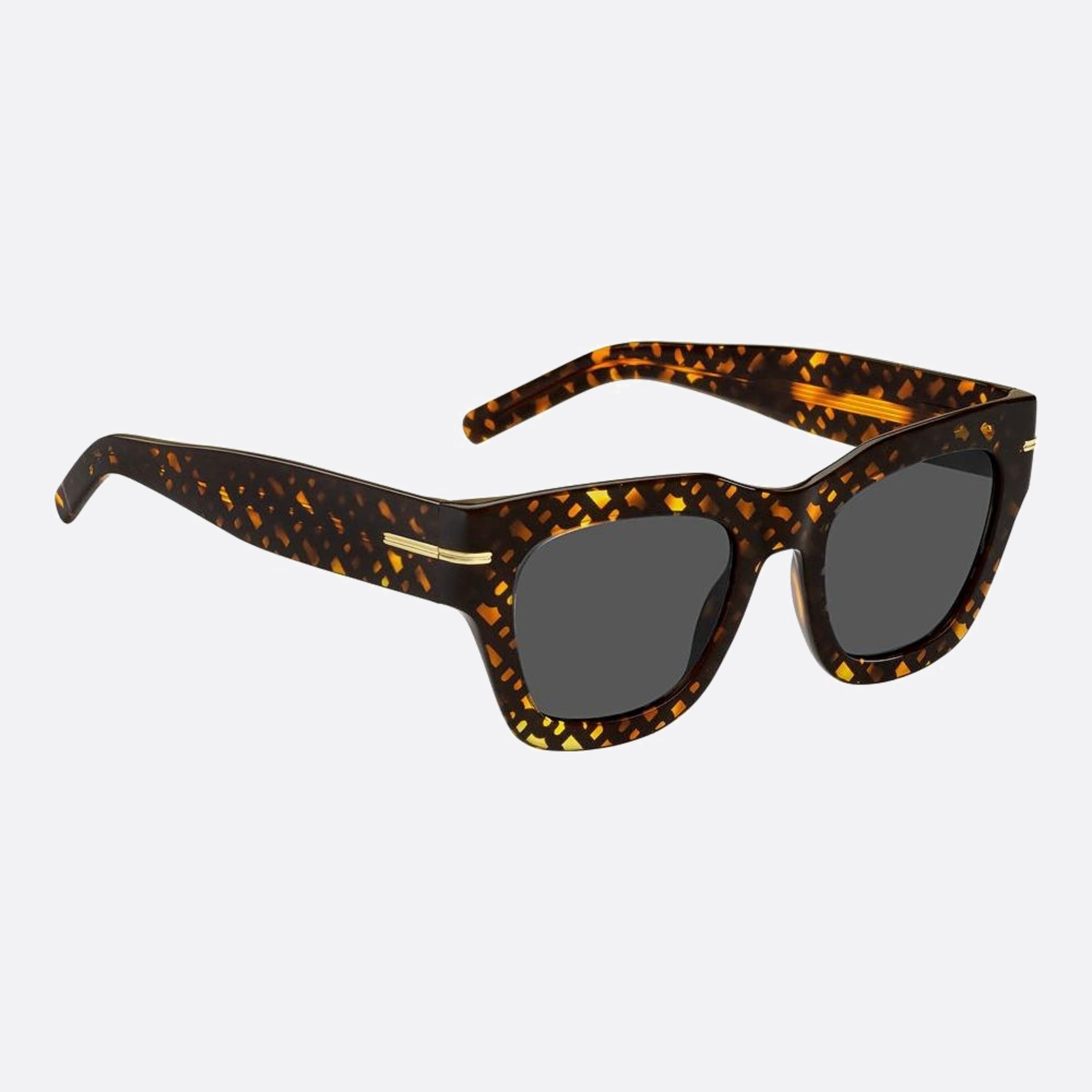 Boss 51mm Boss 2vm Havana Squared Women Sunglasses - Detail View
