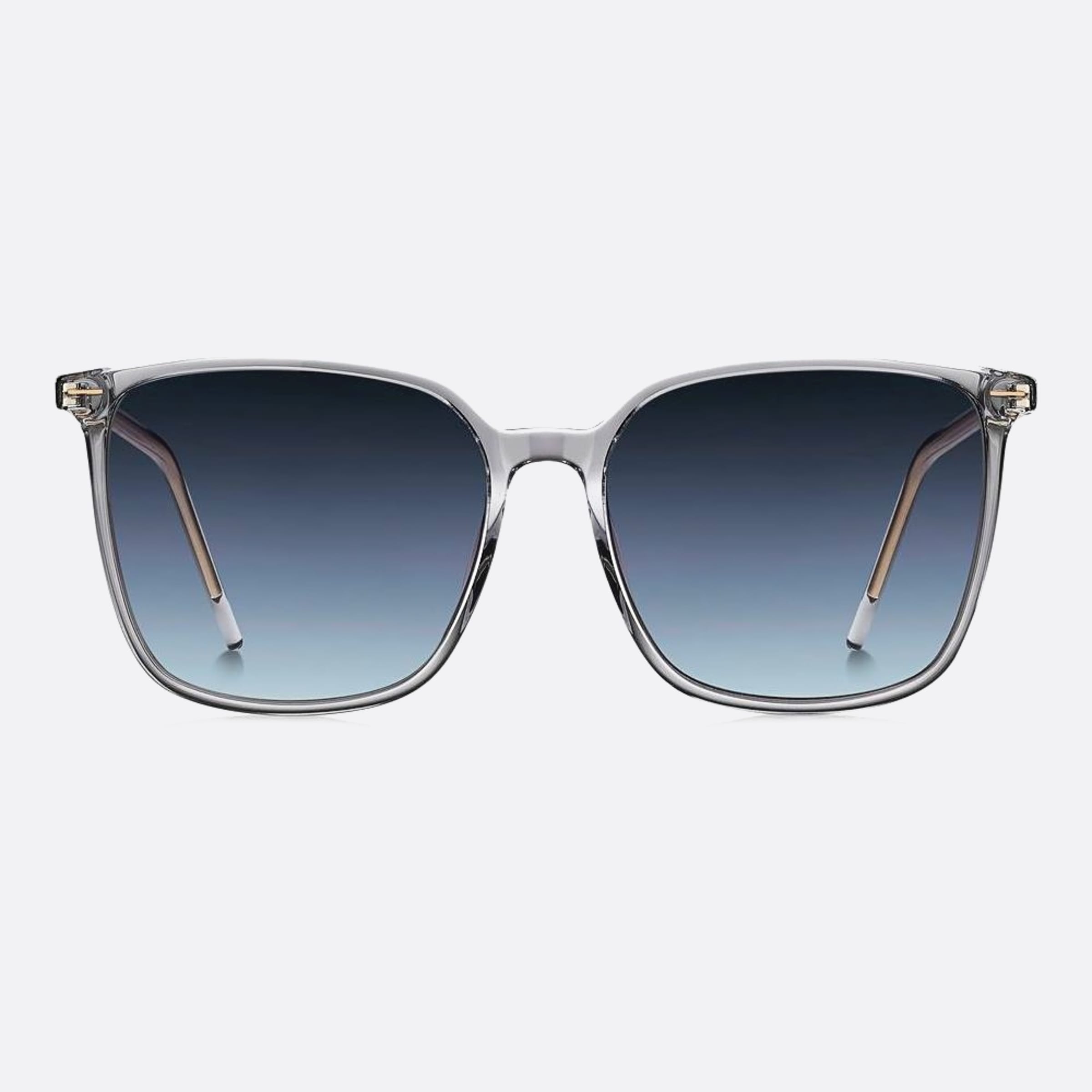 Boss 57mm Boss Kb7 Grey Squared Women Sunglasses - Main View