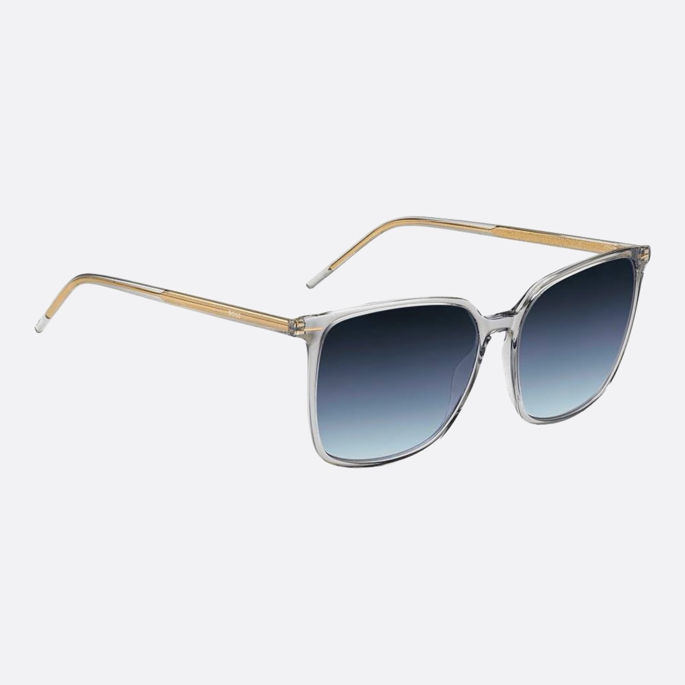 Boss 57mm Boss Kb7 Grey Squared Women Sunglasses - Detail View
