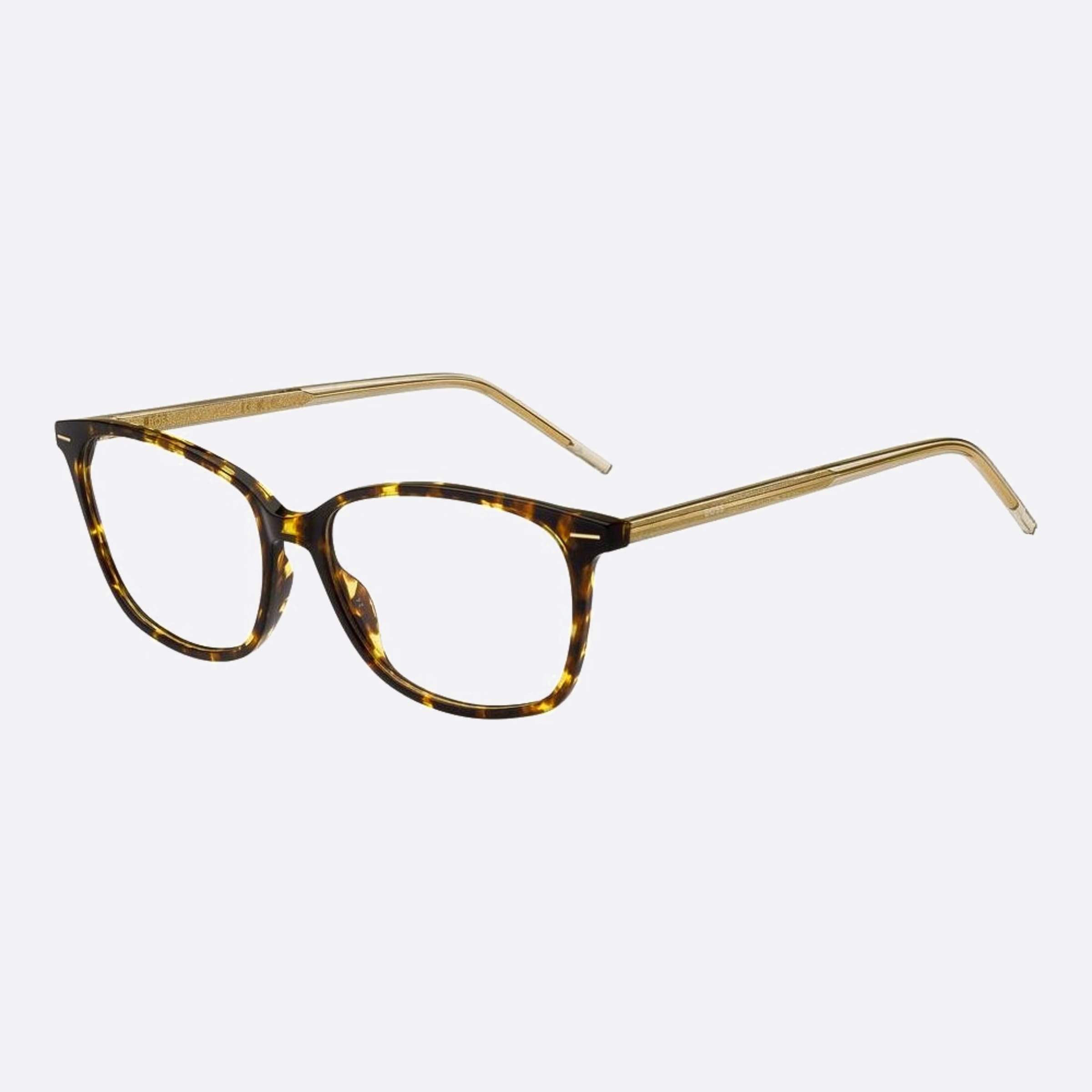 Boss 53mm Boss Hjv Havana Squared Women Eyeglasses - Side View