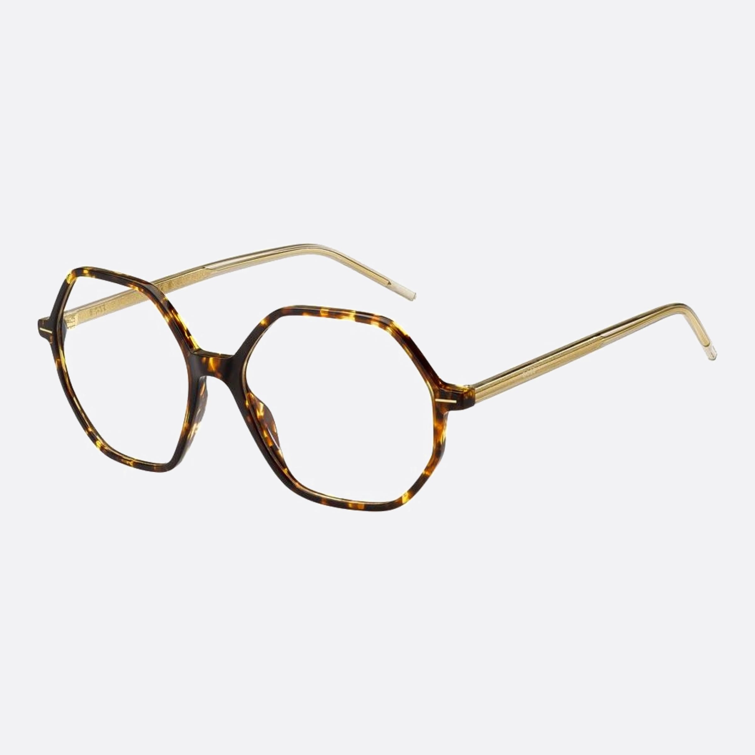 Boss 54mm Boss Hjv Havana Squared Women Eyeglasses - Side View