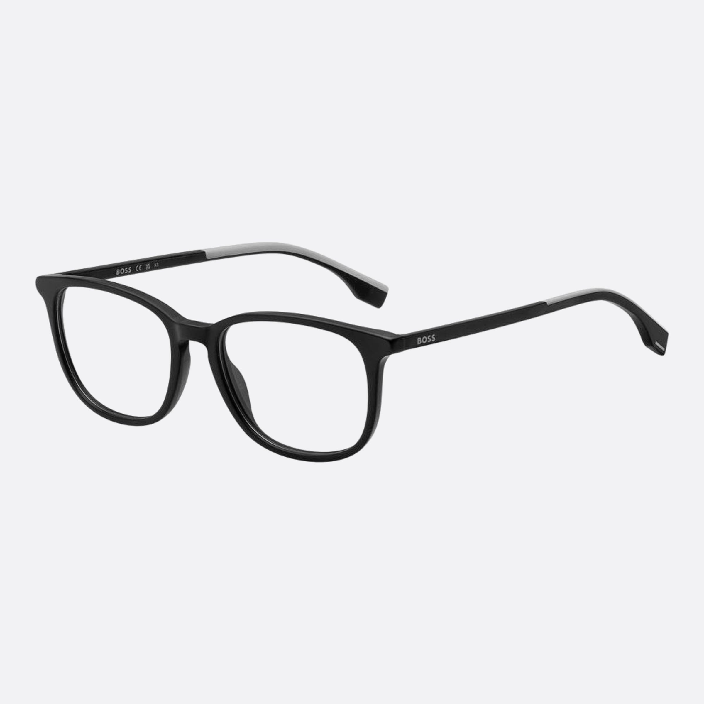Boss 50mm Boss Junor 08a Black Squared Children Eyeglasses - Side View