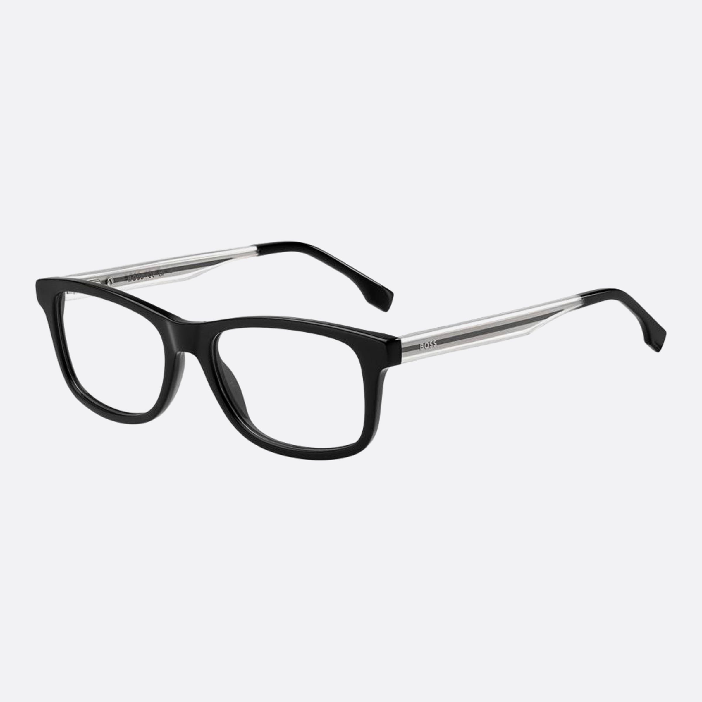 Boss 51mm Boss Junior 7c5 Black Geometric Children Eyeglasses - Side View