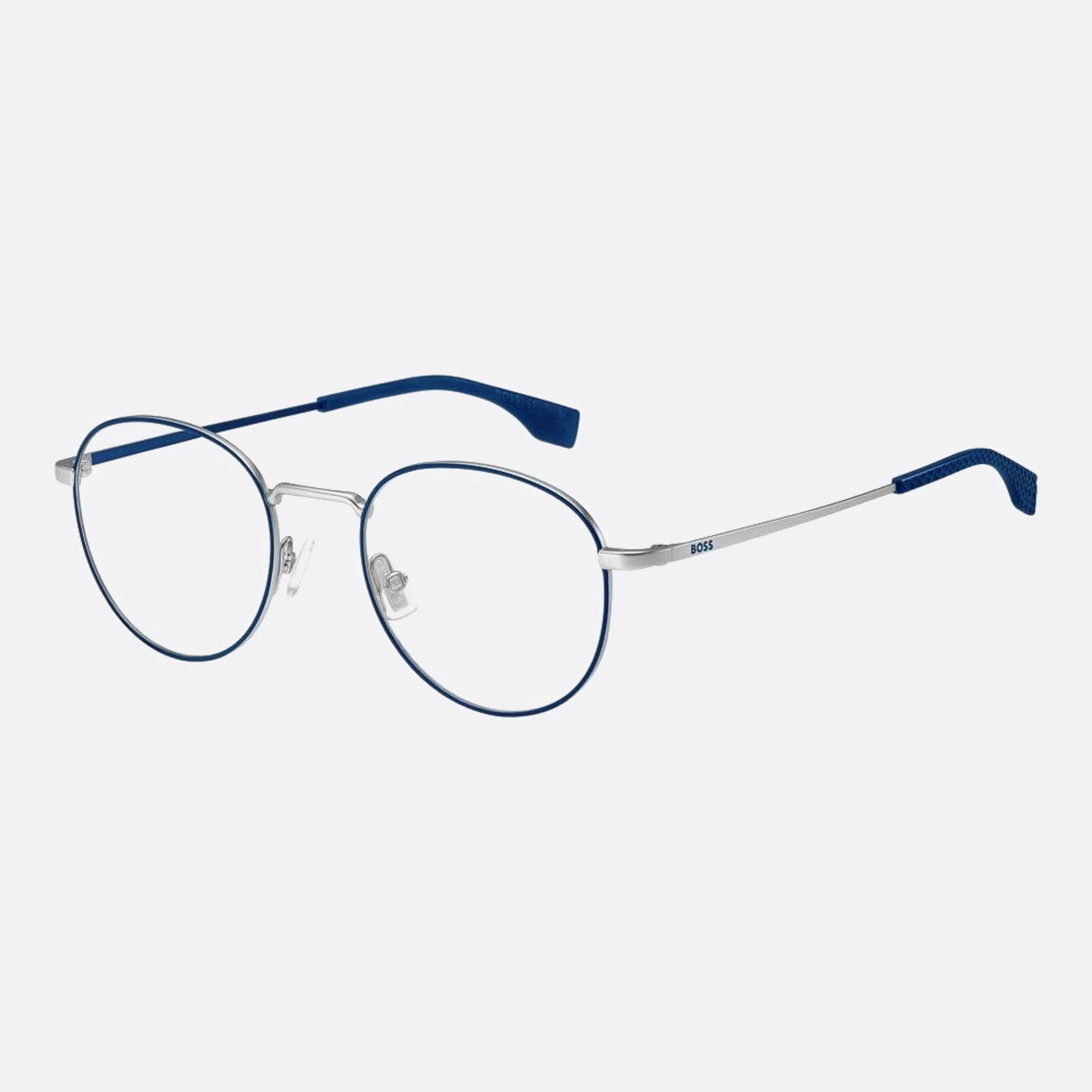 Boss 47mm Boss Junior Scb Silver Round Children Eyeglasses - Side View