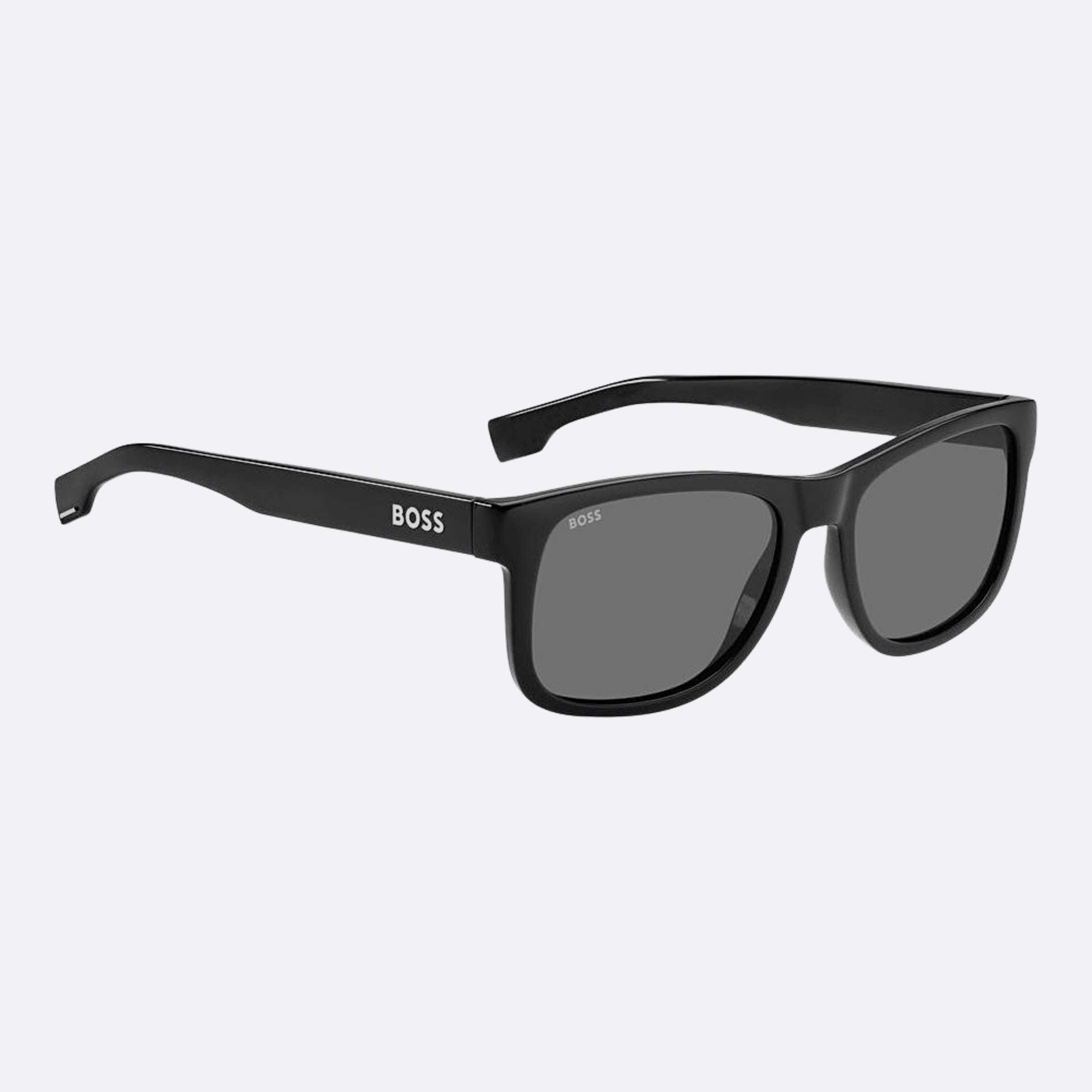 Boss 55mm Boss Black Squared Men Sunglasses - Detail View
