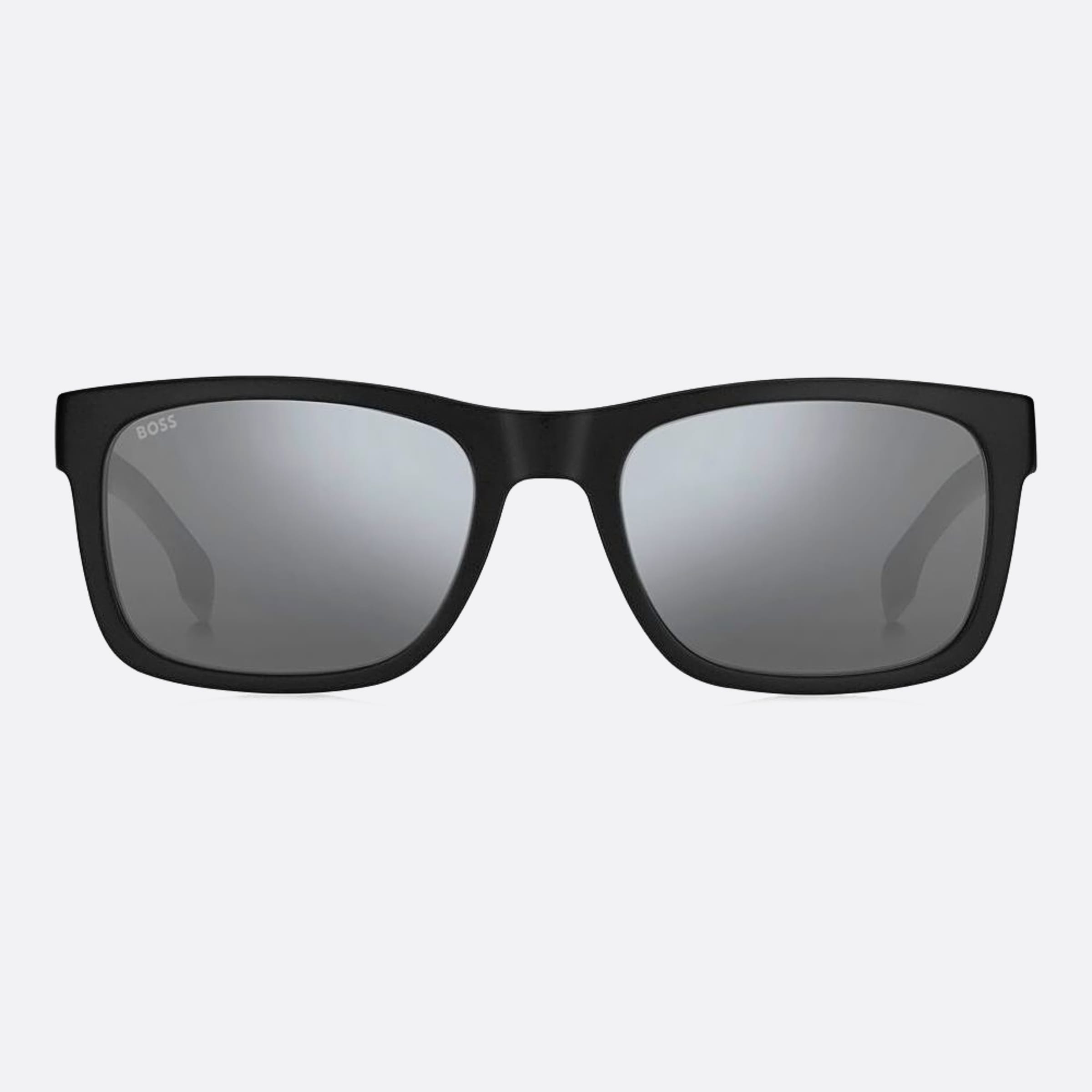 Boss 55mm Boss Black Geometric Men Sunglasses - Main View