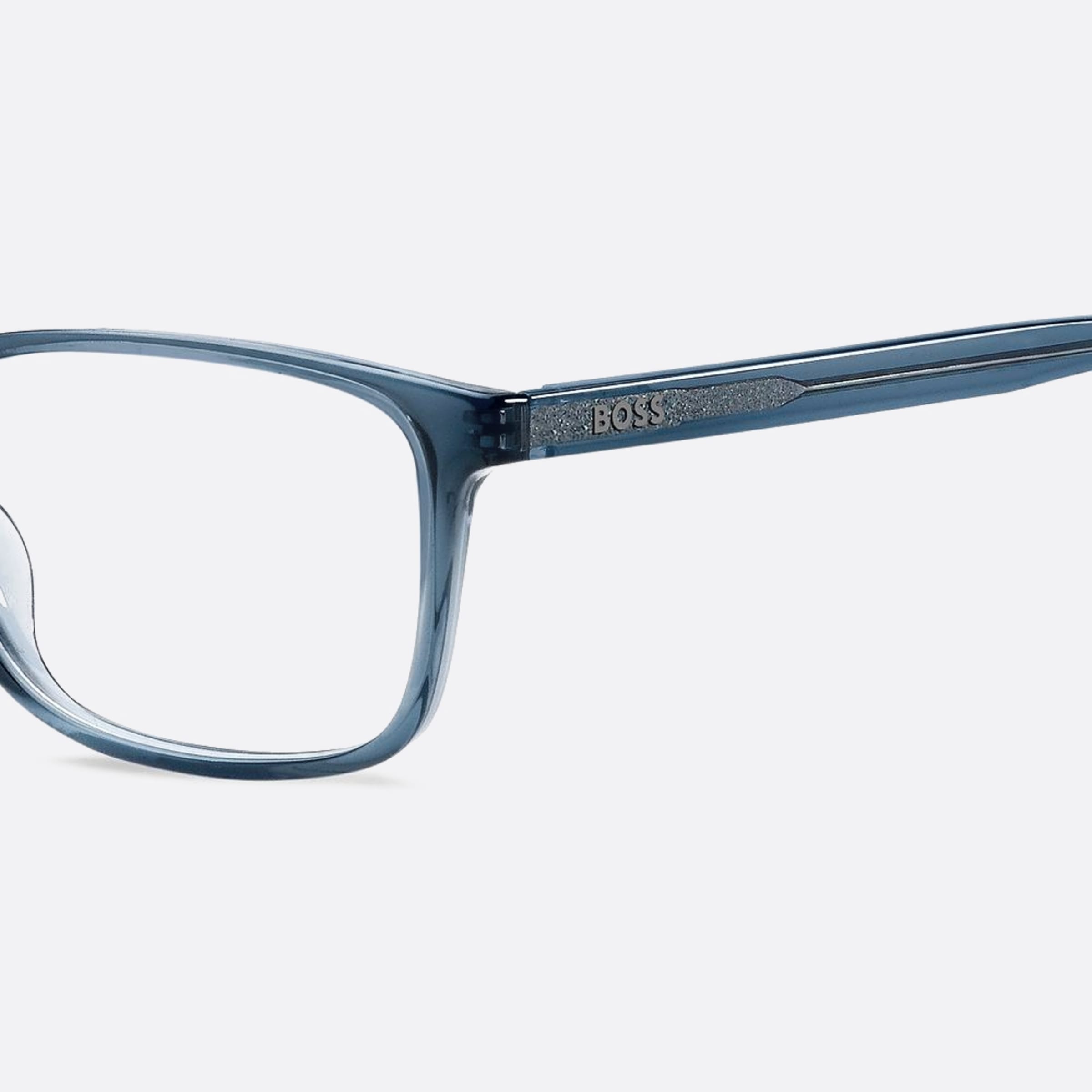 Boss 54mm Boss Pjp Blue Geometric Men Eyeglasses - Lifestyle Shot