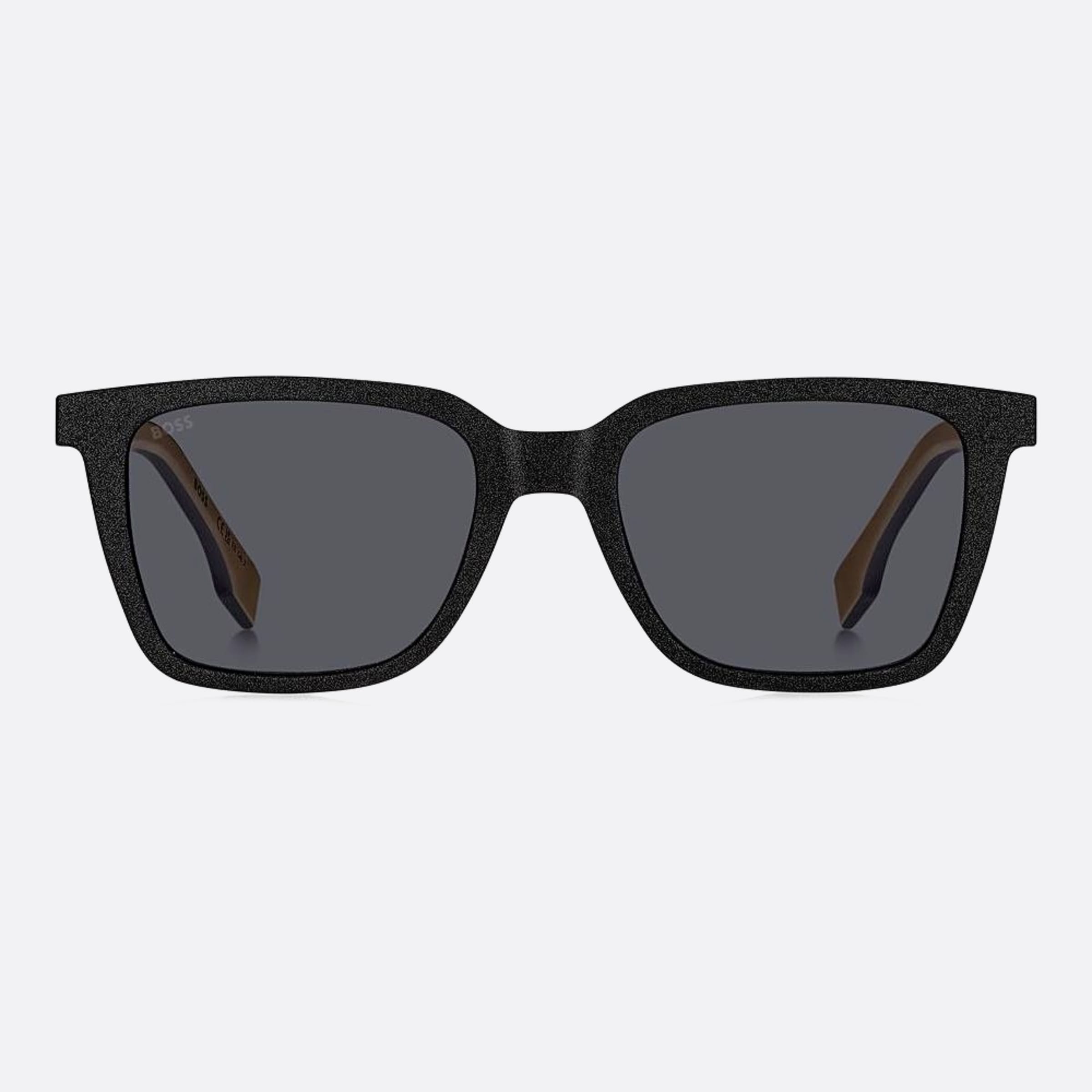 Boss 53mm Boss 0wm Black Squared Men Sunglasses - Main View