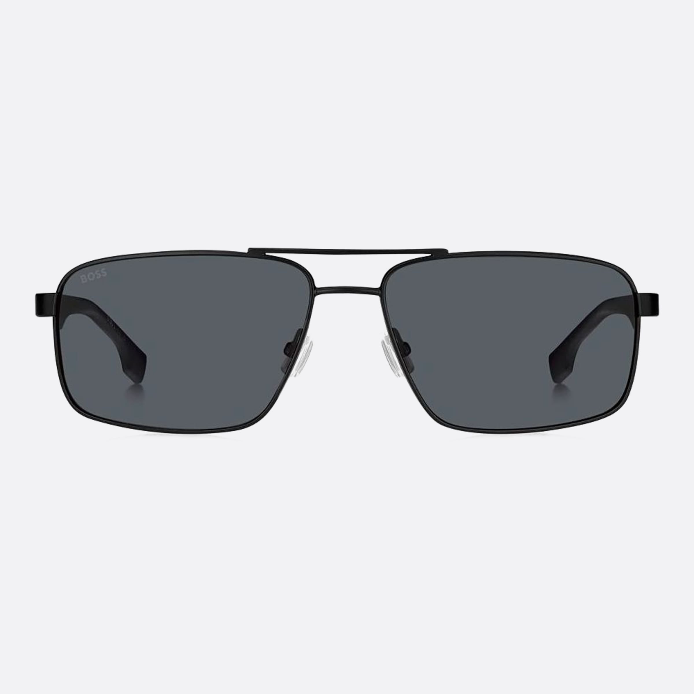 Boss 59mm Boss O6w Black Geometric Men Sunglasses - Main View
