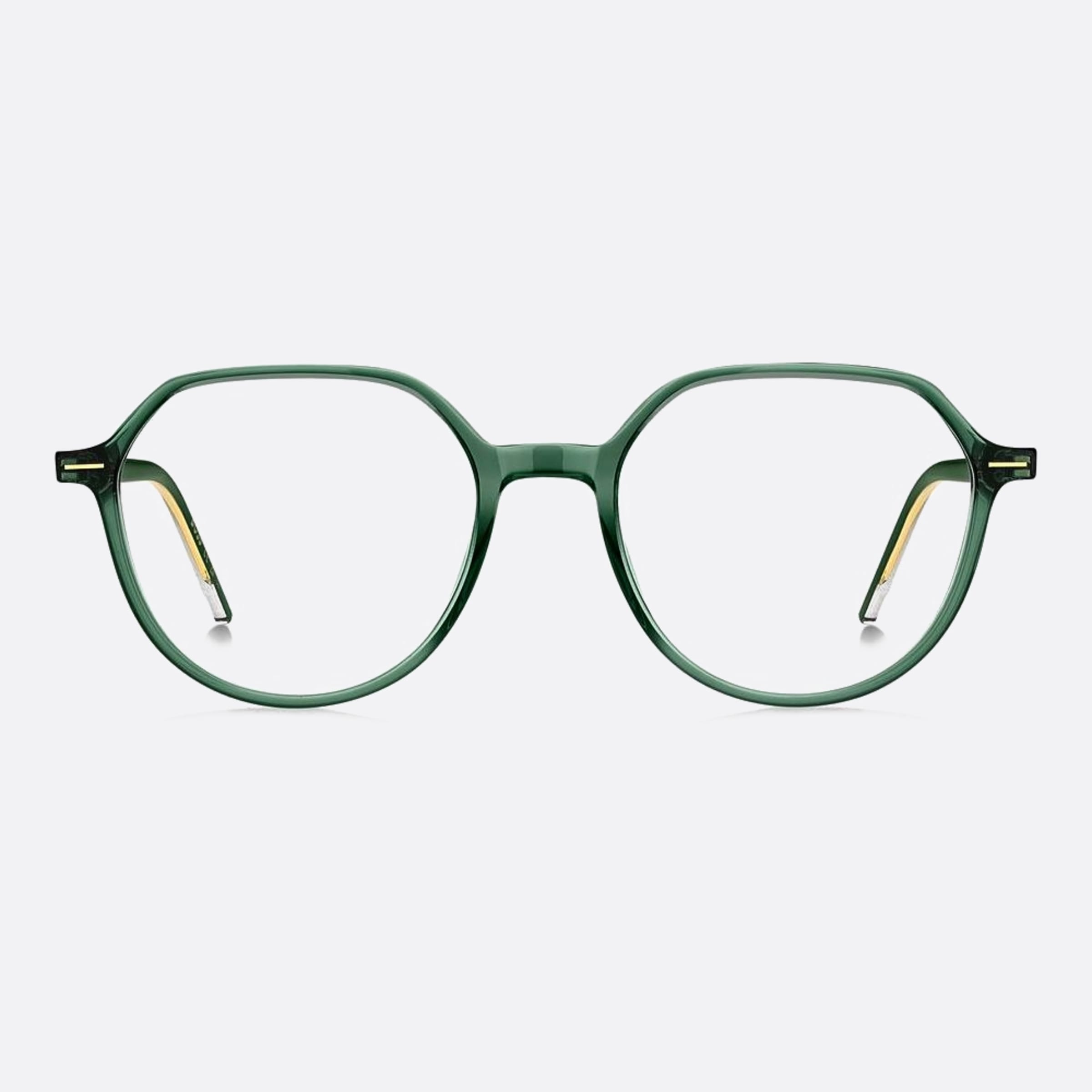 Boss 50mm Boss 1ed Green Round Women Eyeglasses - Main View