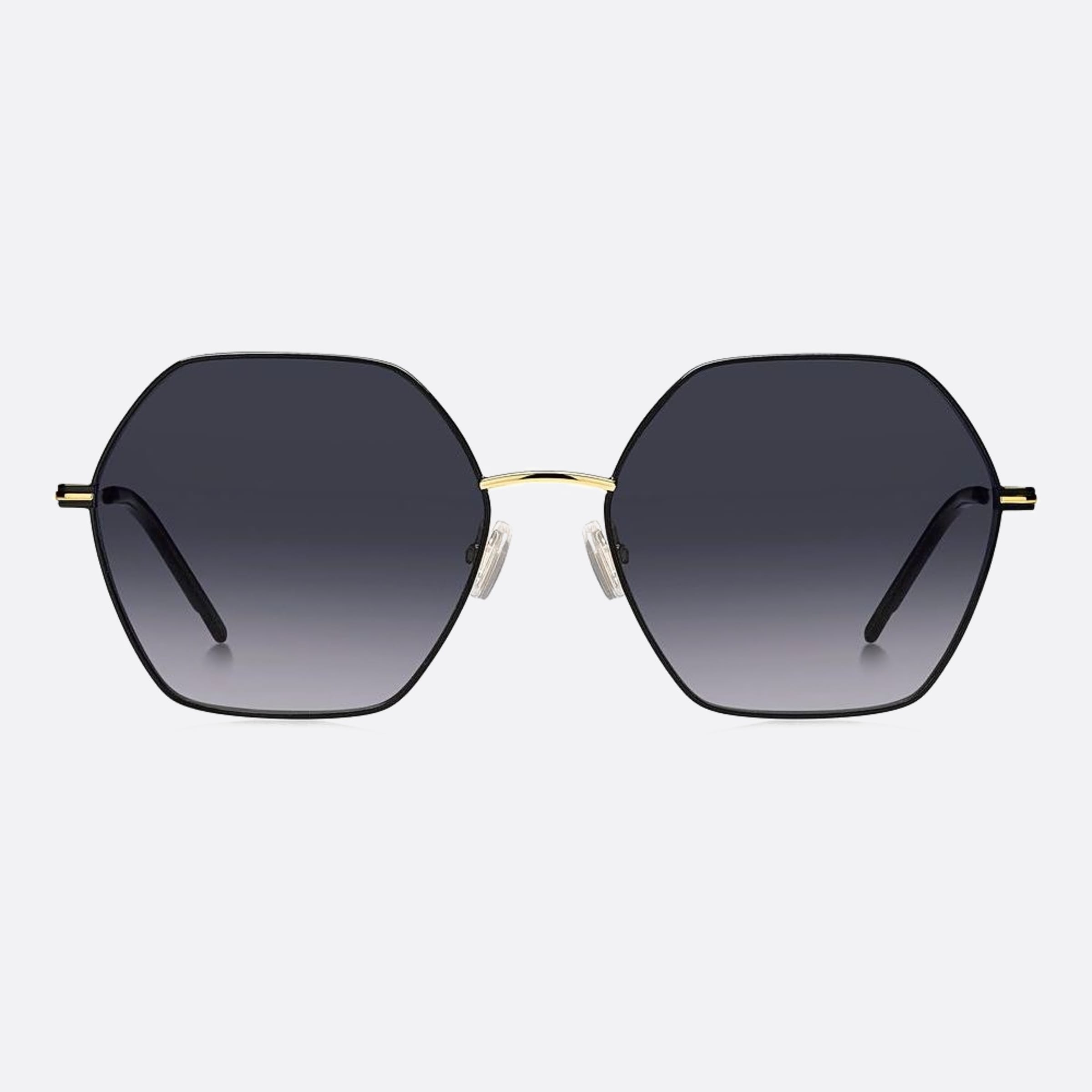 Boss 57mm Boss 2m2 Black Geometric Women Sunglasses - Main View
