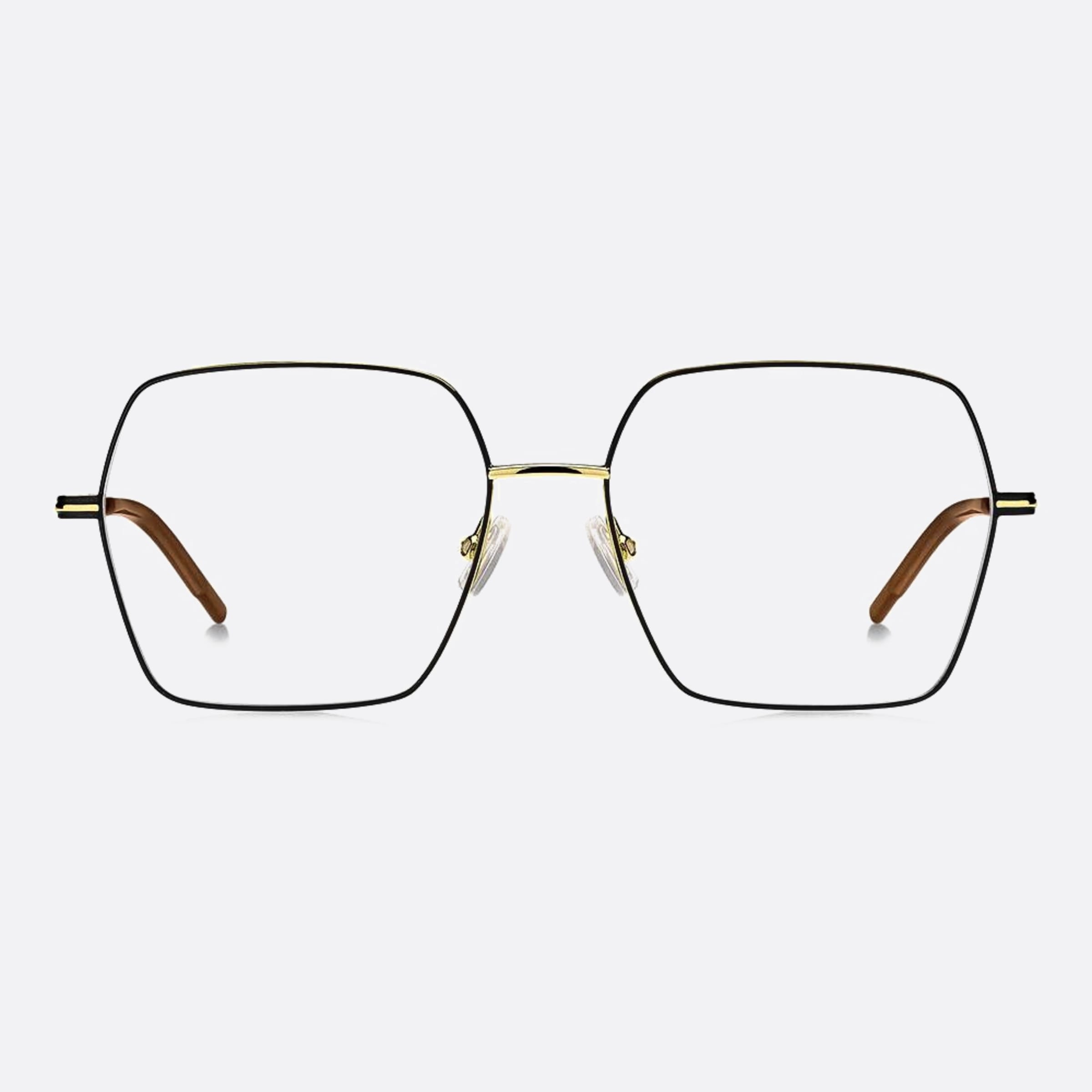 Boss 54mm Boss Rhl Gold Squared Women Eyeglasses - Main View