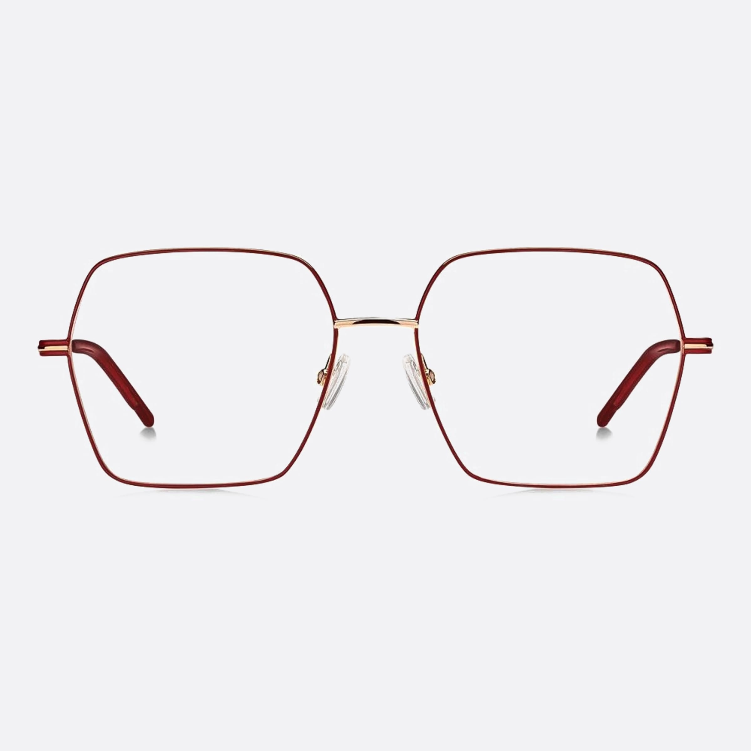 Boss 54mm Boss Y11 Gold Squared Women Eyeglasses - Main View