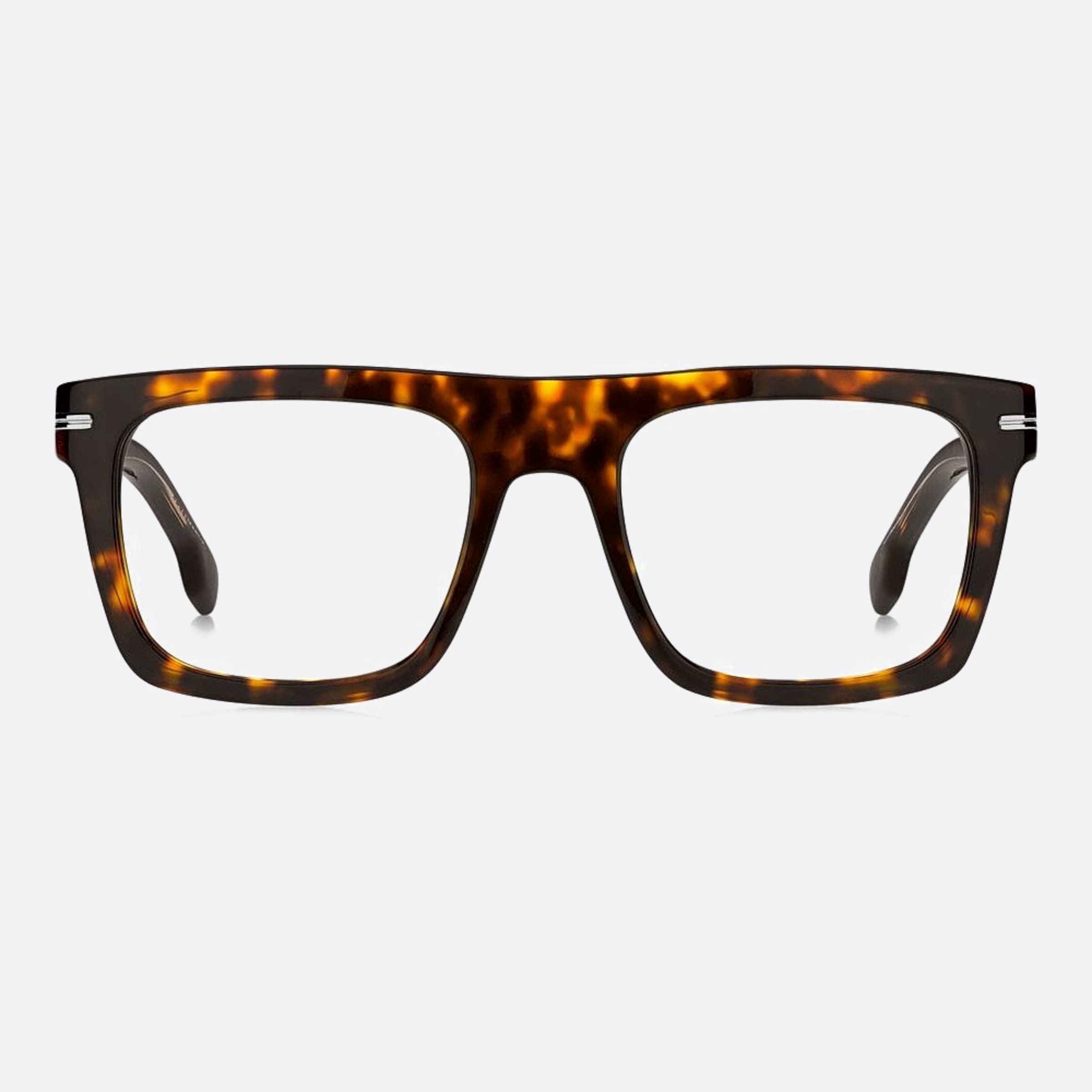 Boss 52mm Boss Havana Squared Men Eyeglasses - Main View