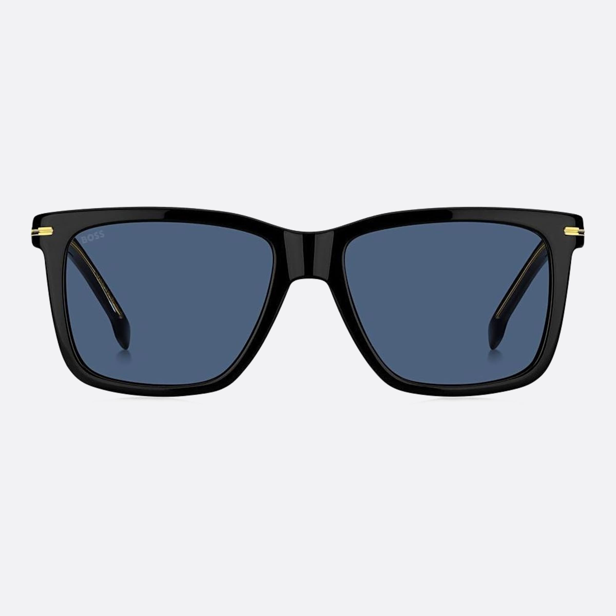 Boss 55mm Boss Black Squared Men Sunglasses - Main View