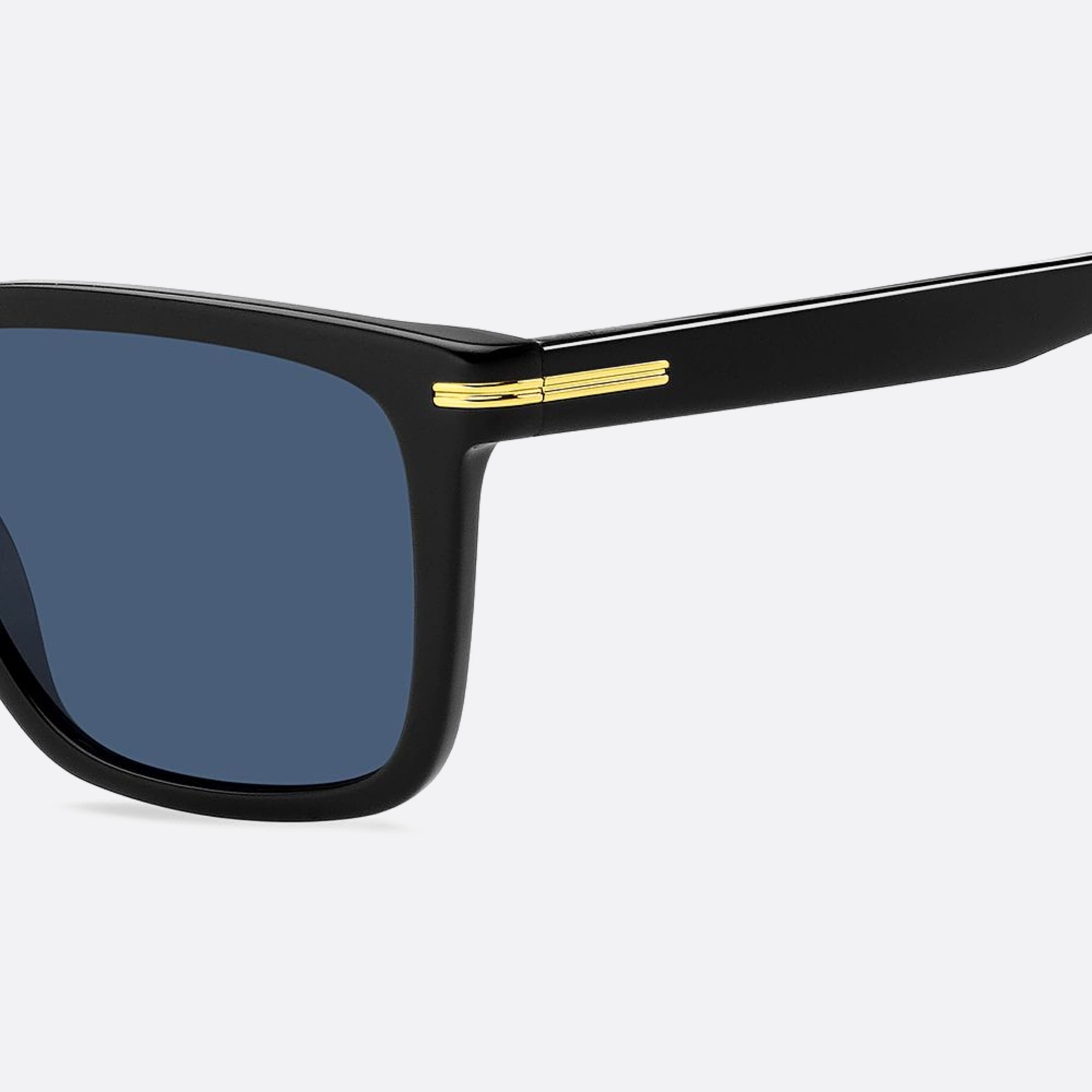 Boss 55mm Boss Black Squared Men Sunglasses - Lifestyle Shot