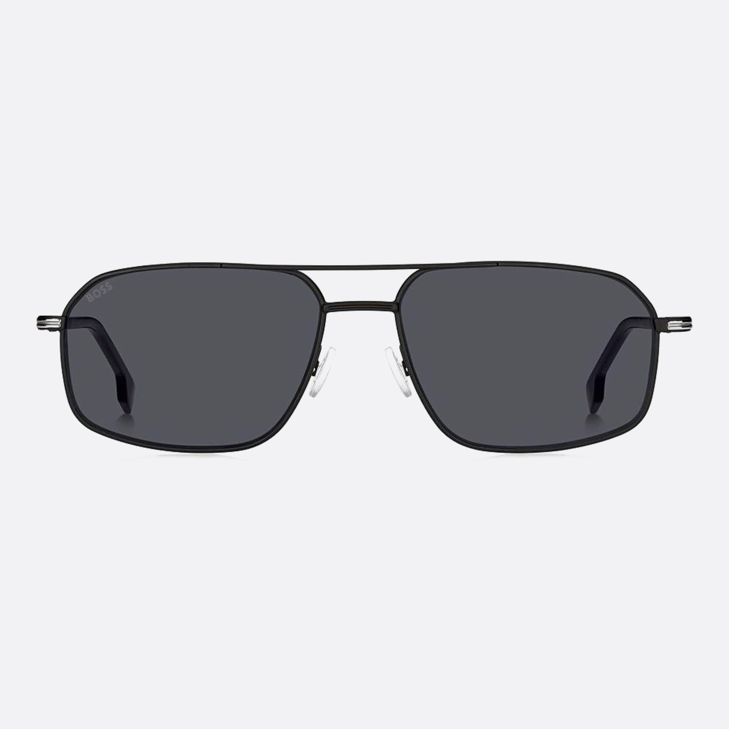 Boss 58mm Boss Black Squared Men Sunglasses - Main View