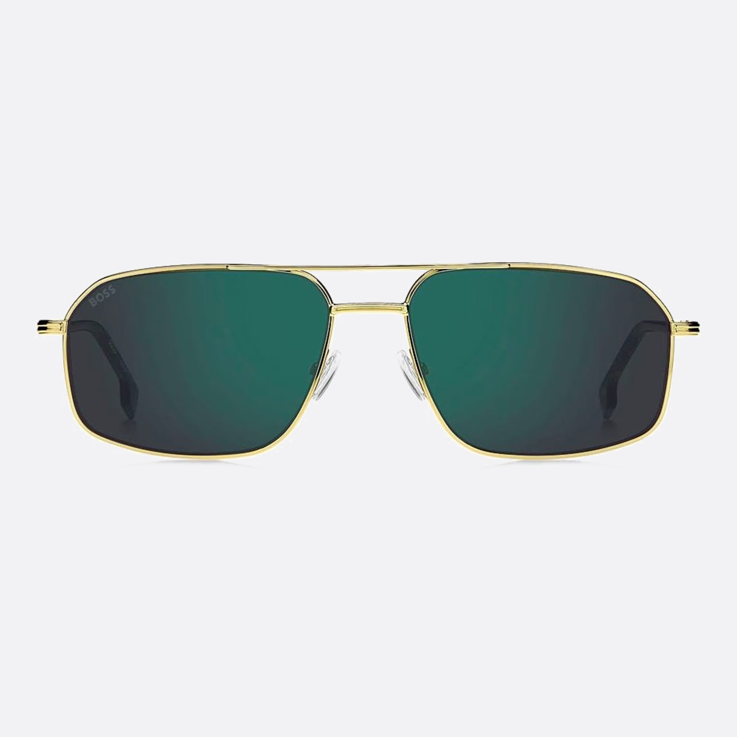 Boss 58mm Boss J5g Gold Squared Men Sunglasses - Main View