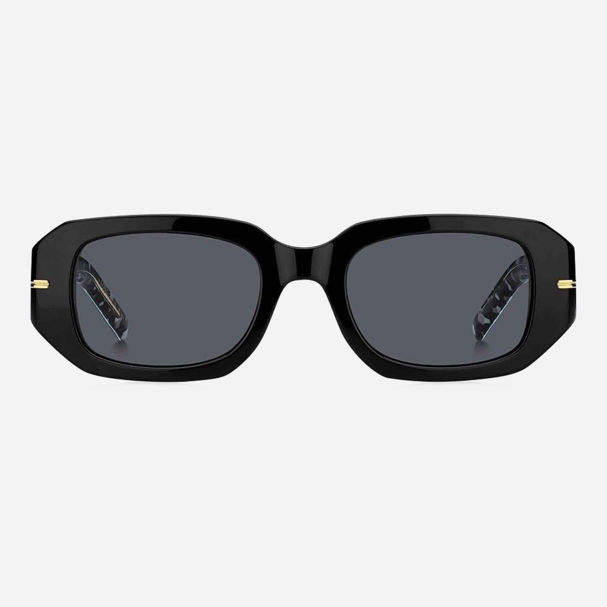 Boss 50mm Boss Black Geometric Women Sunglasses - Main View