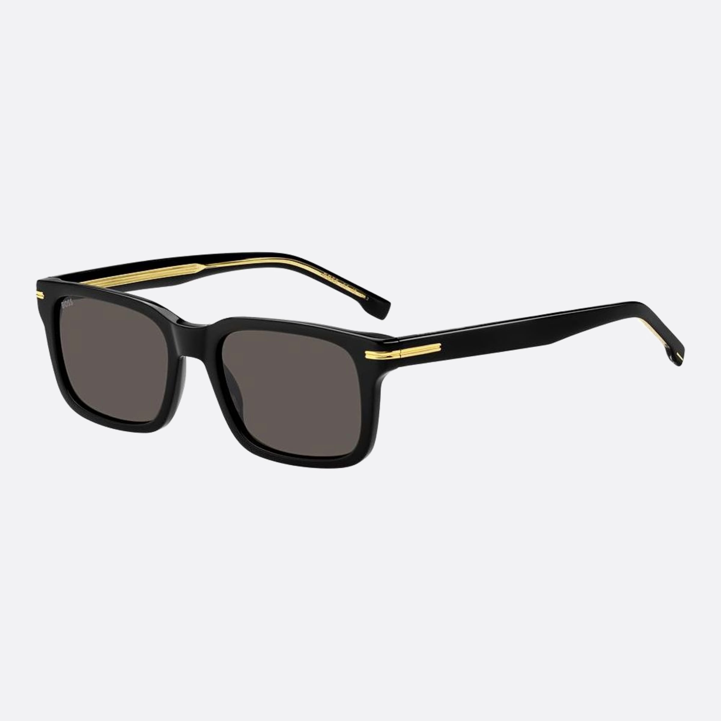 Boss 54mm Boss Black Squared Men Sunglasses - Main View