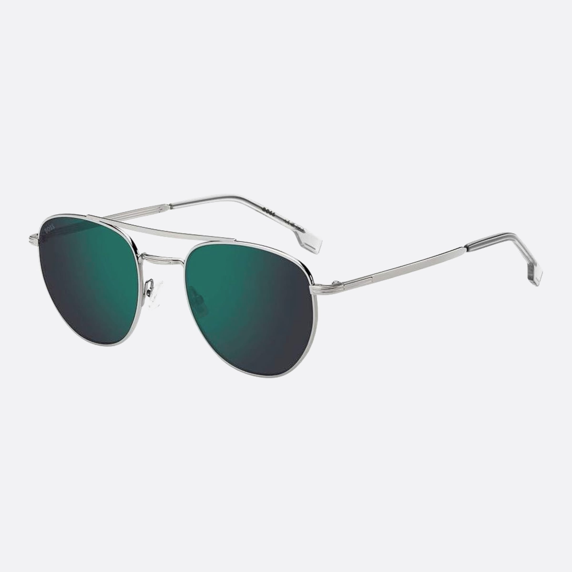Boss 53mm Boss 6lb Ruthenium Pilot Men Sunglasses - Side View