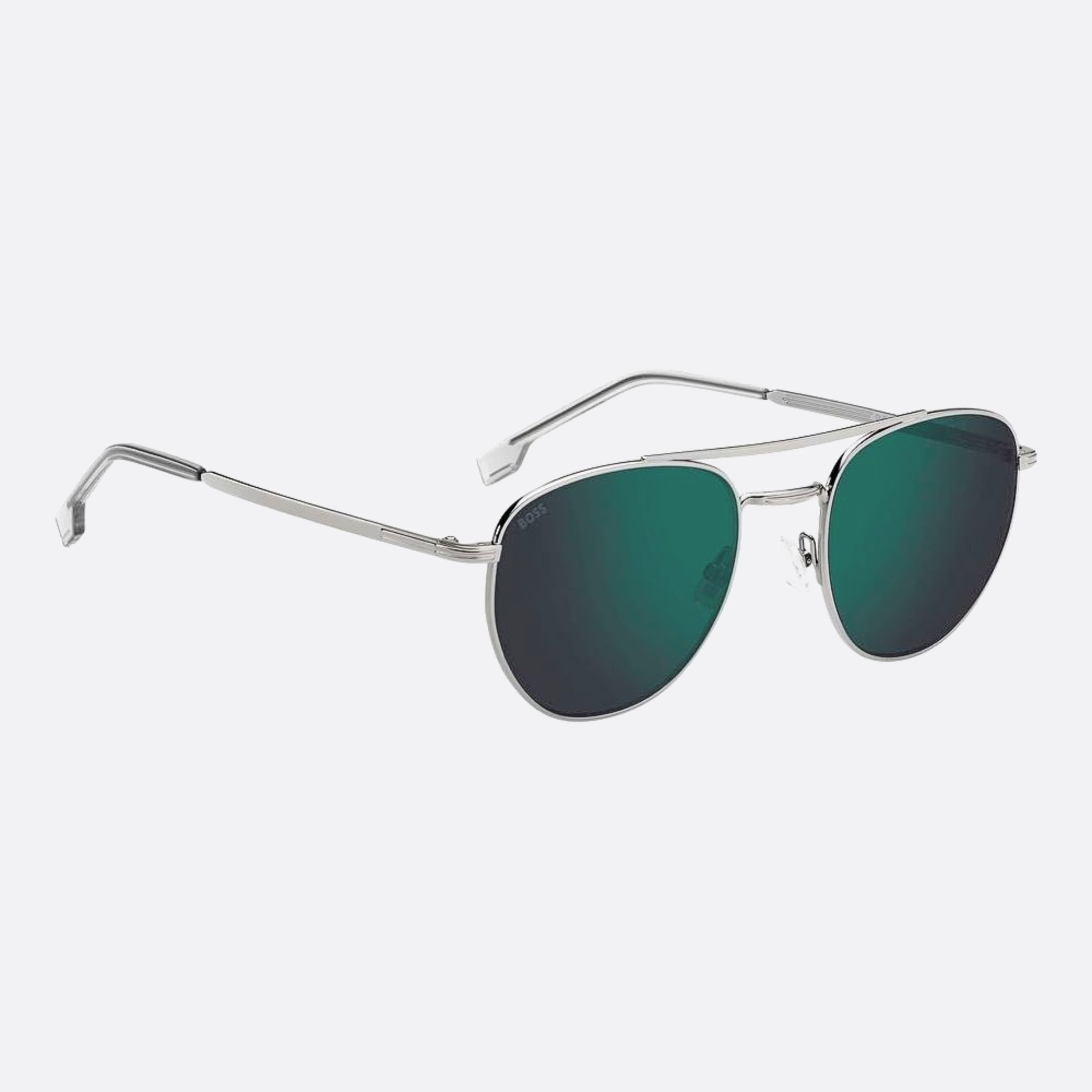 Boss 53mm Boss 6lb Ruthenium Pilot Men Sunglasses - Lifestyle Shot