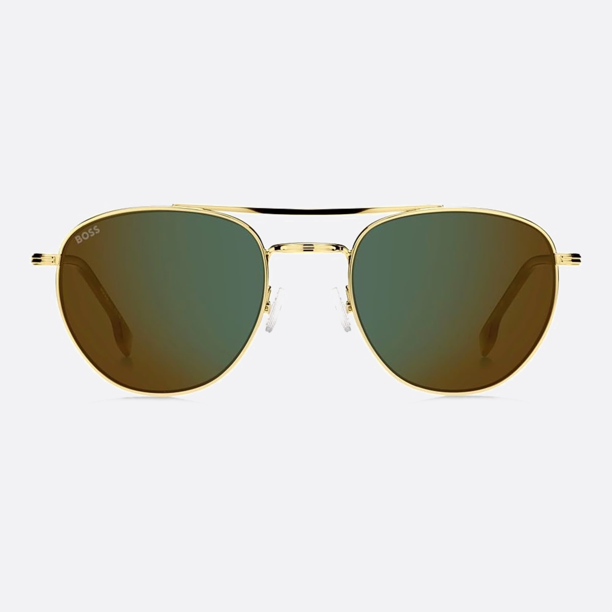 Boss 53mm Boss J5g Gold Pilot Men Sunglasses - Main View