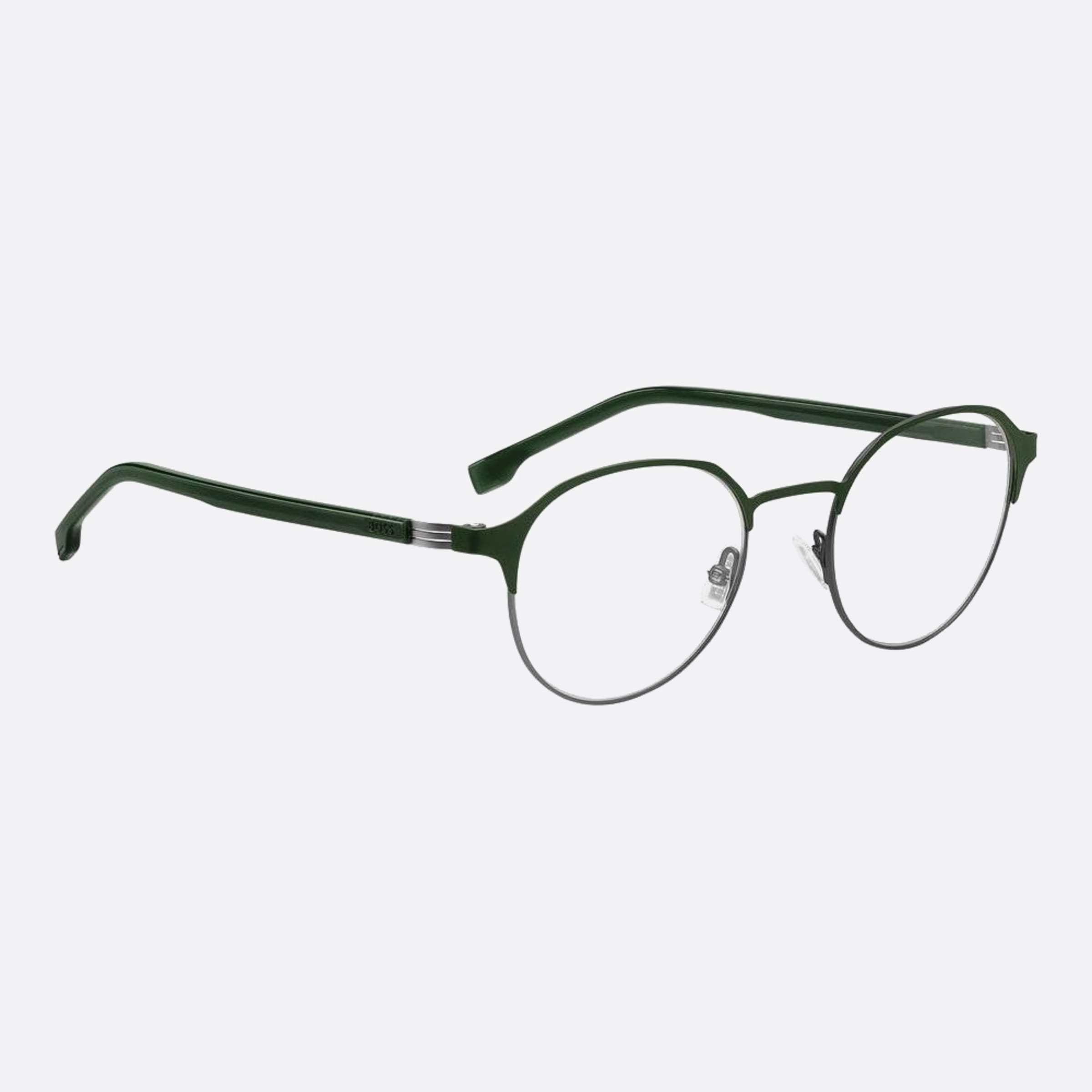 Boss 50mm Boss Ean Ruthenium Round Men Eyeglasses - Side View