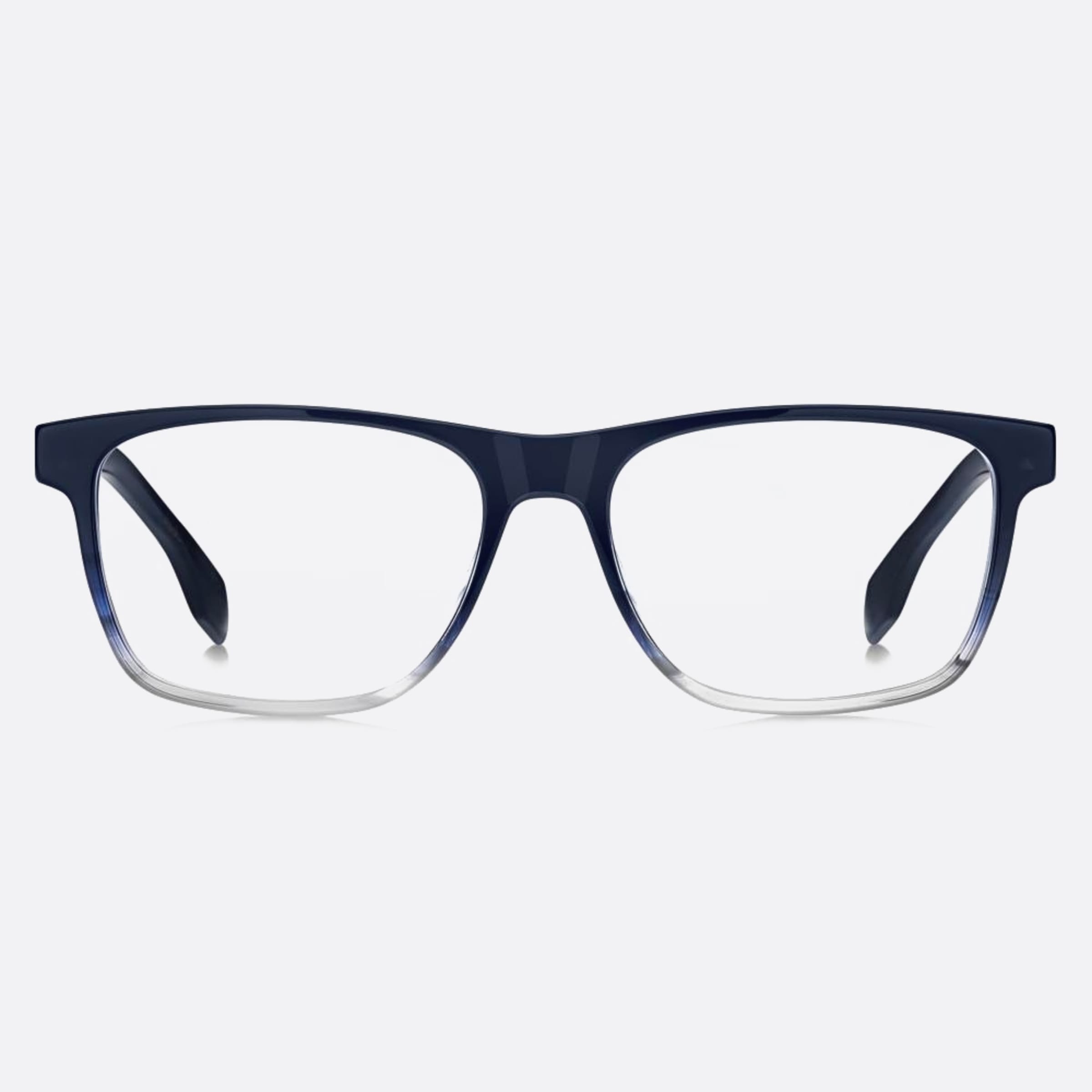 Boss 55mm Boss 38i Blue Squared Men Eyeglasses - Main View