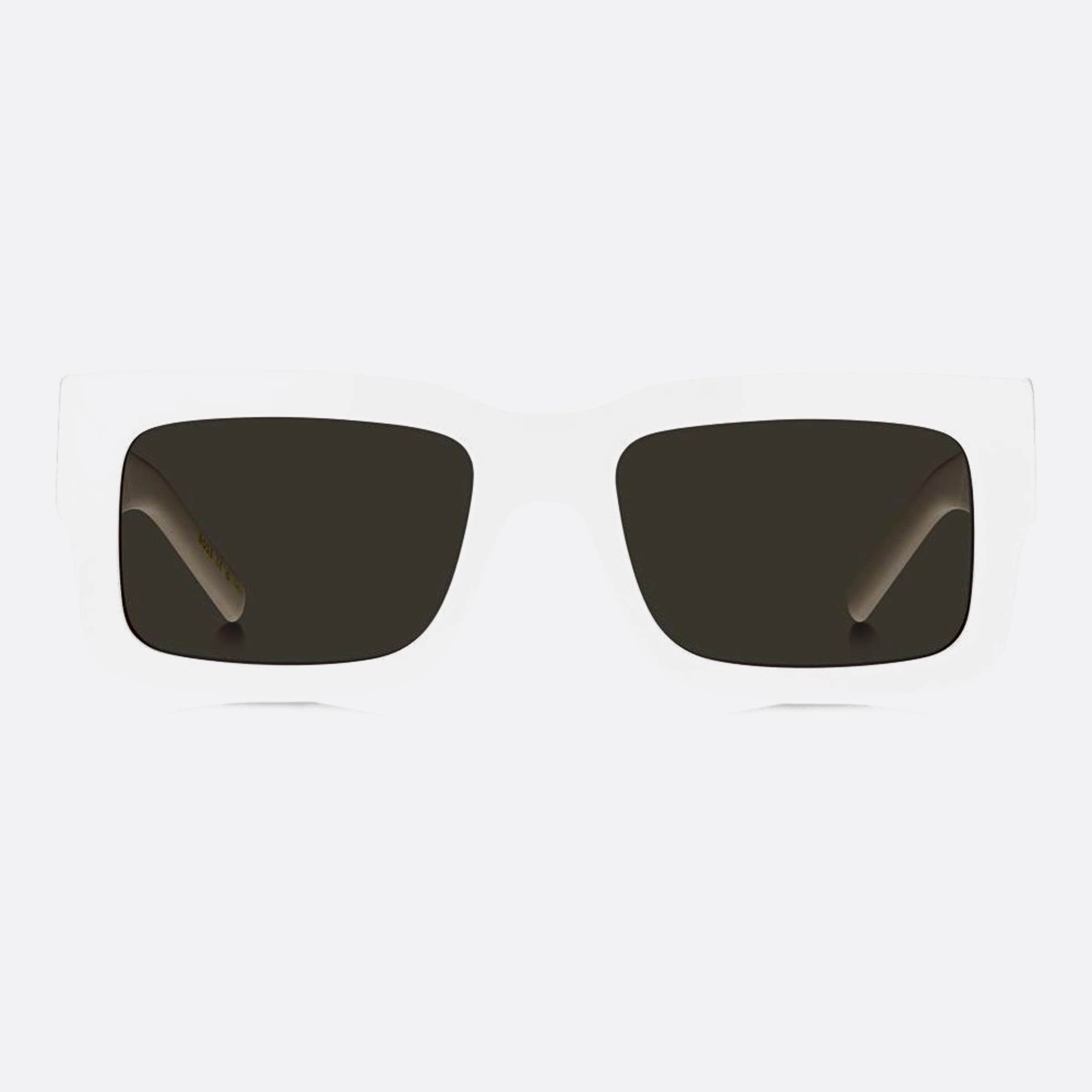 Boss 54mm Boss Vk6 White Squared Women Sunglasses - Main View