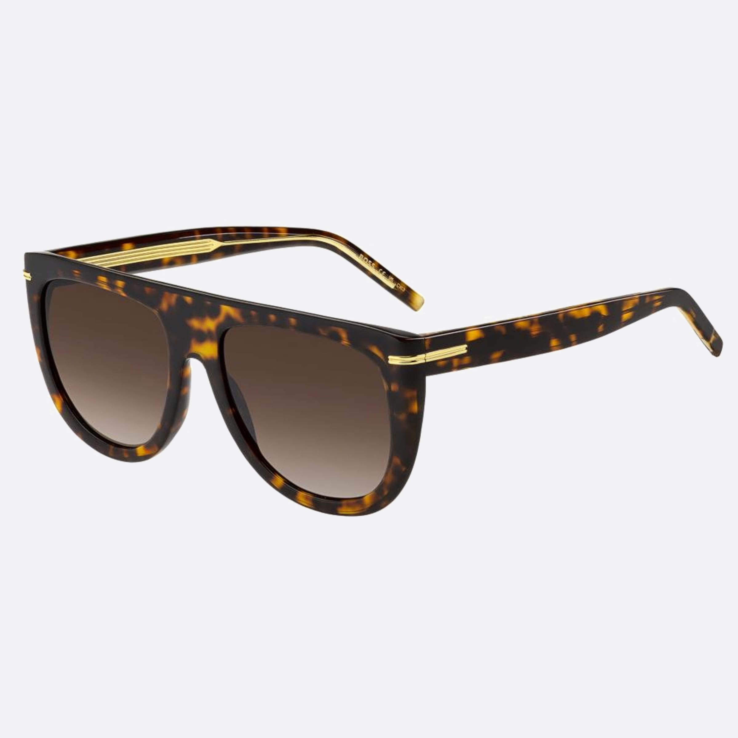 Boss 56mm Boss Havana Other Women Sunglasses - Side View