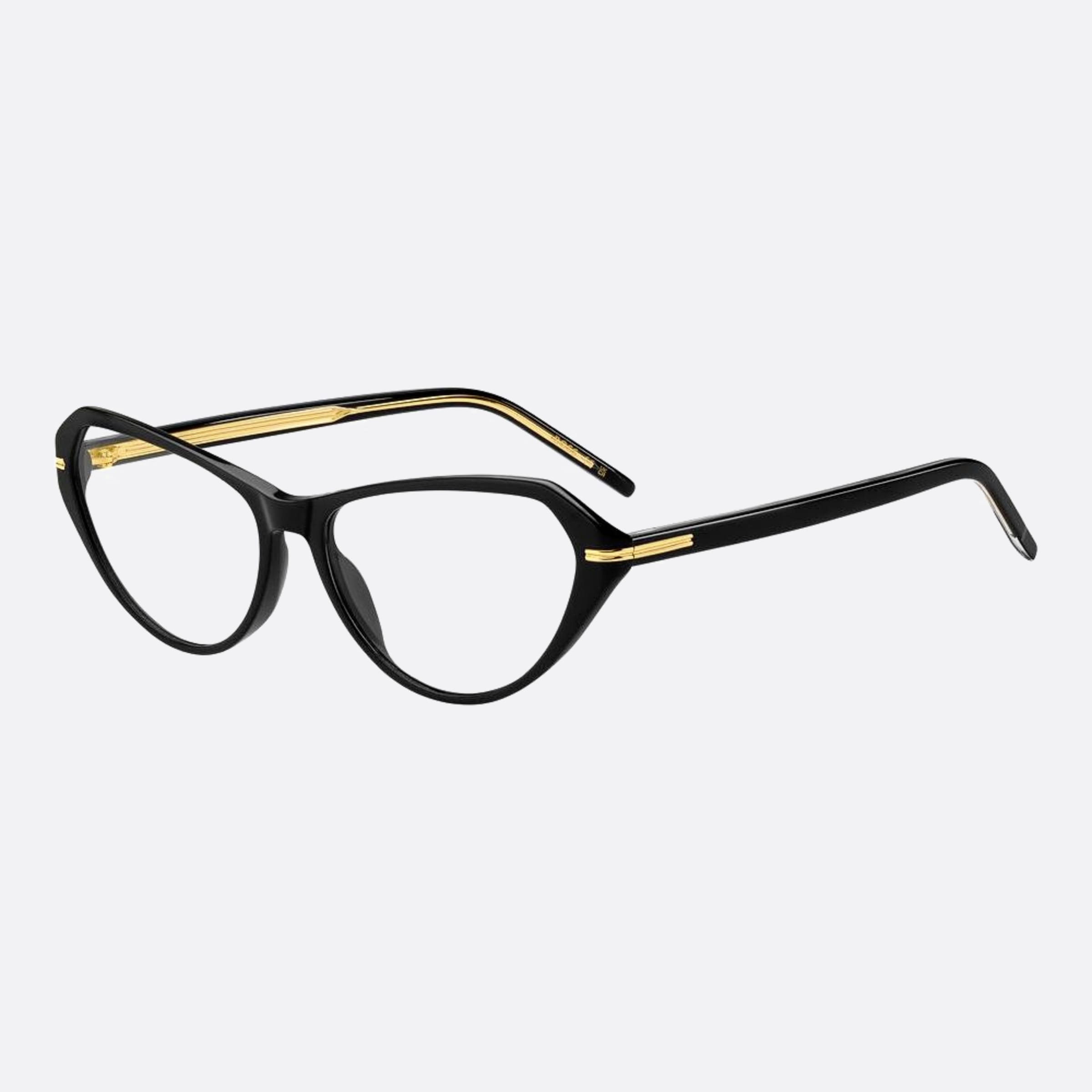 Boss 56mm Boss Black Cat Eye Women Eyeglasses - Side View
