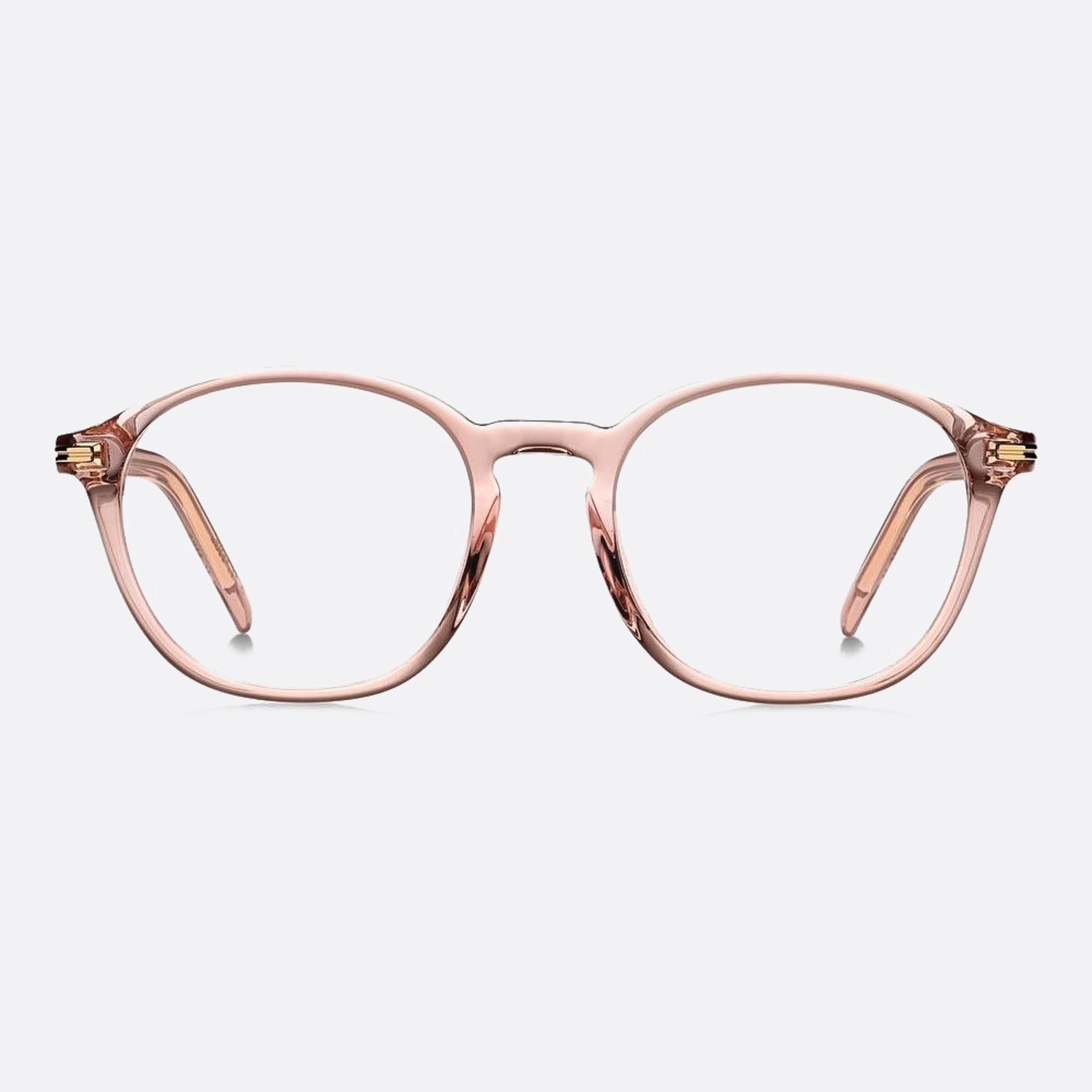 Boss 50mm Boss 35j Pink Round Women Eyeglasses - Main View