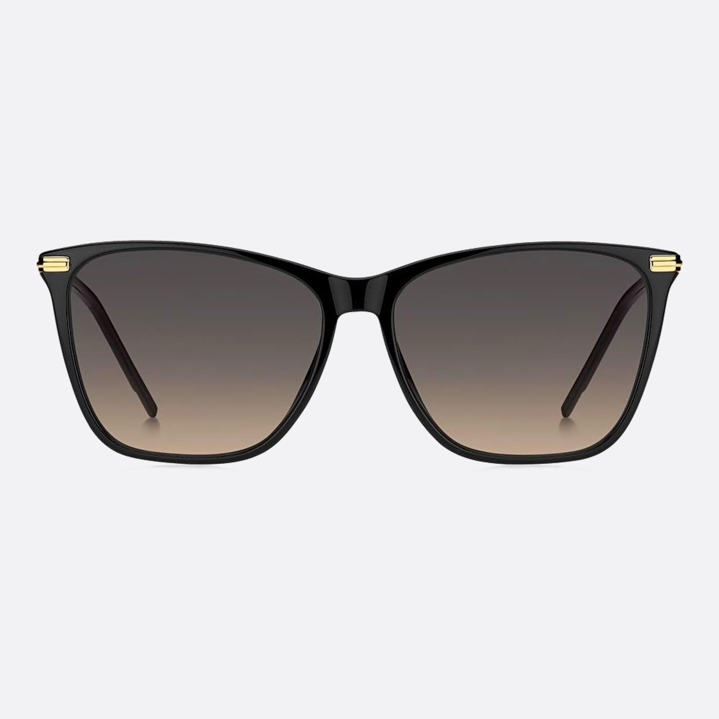Boss 58mm Boss 2m2 Black Squared Women Sunglasses - Main View