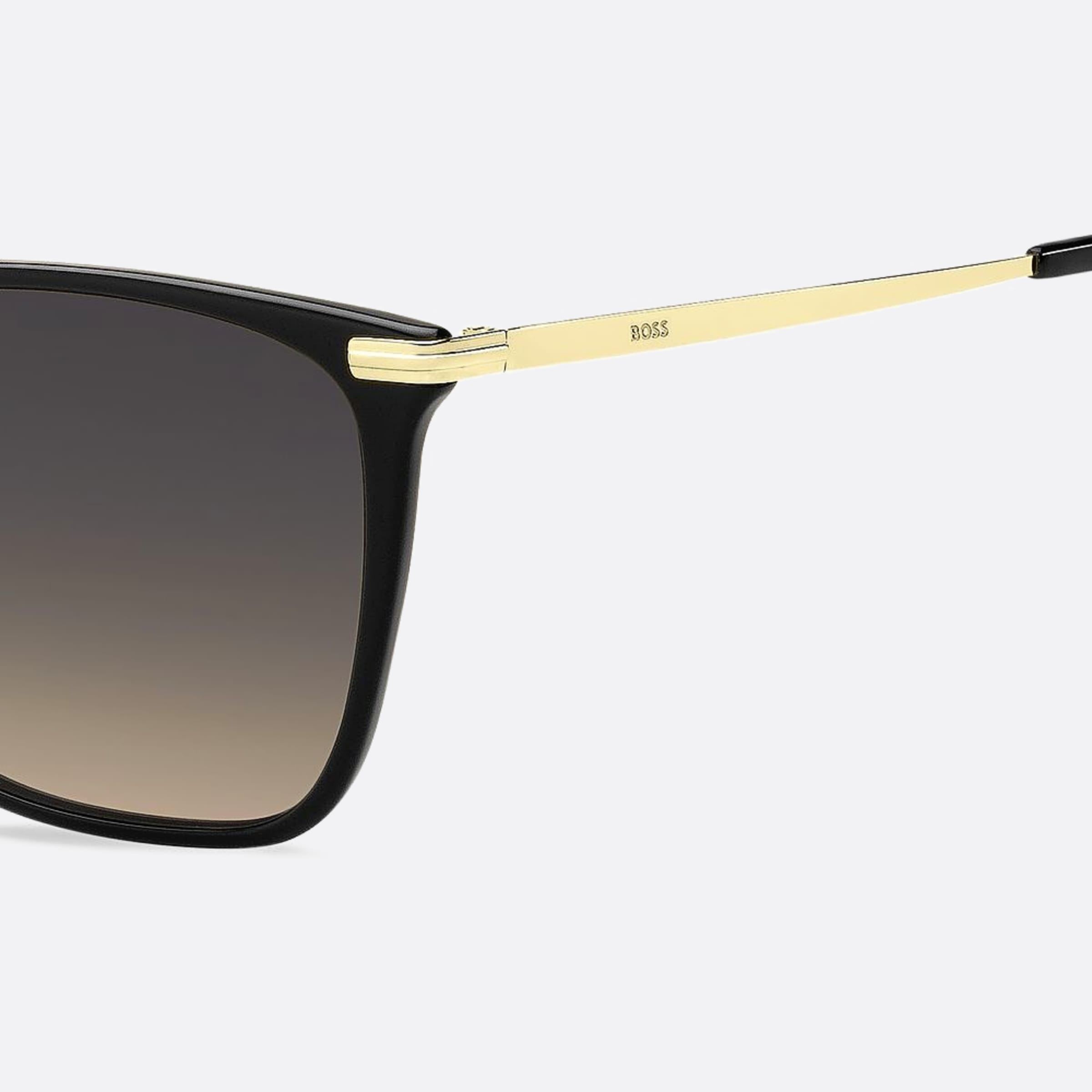 Boss 58mm Boss 2m2 Black Squared Women Sunglasses - Lifestyle Shot