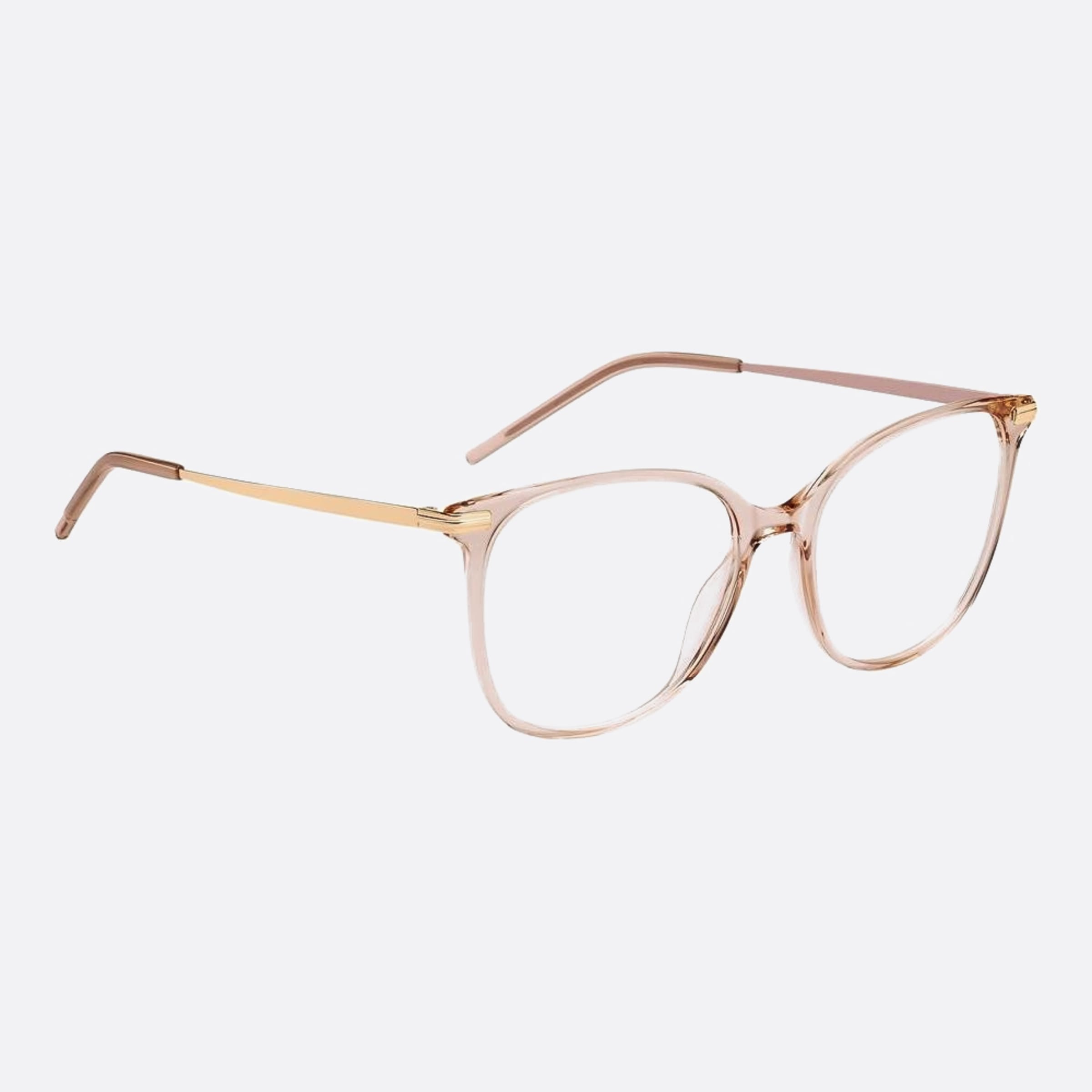 Boss 54mm Boss S45 Pink Pantos Women Eyeglasses - Detail View