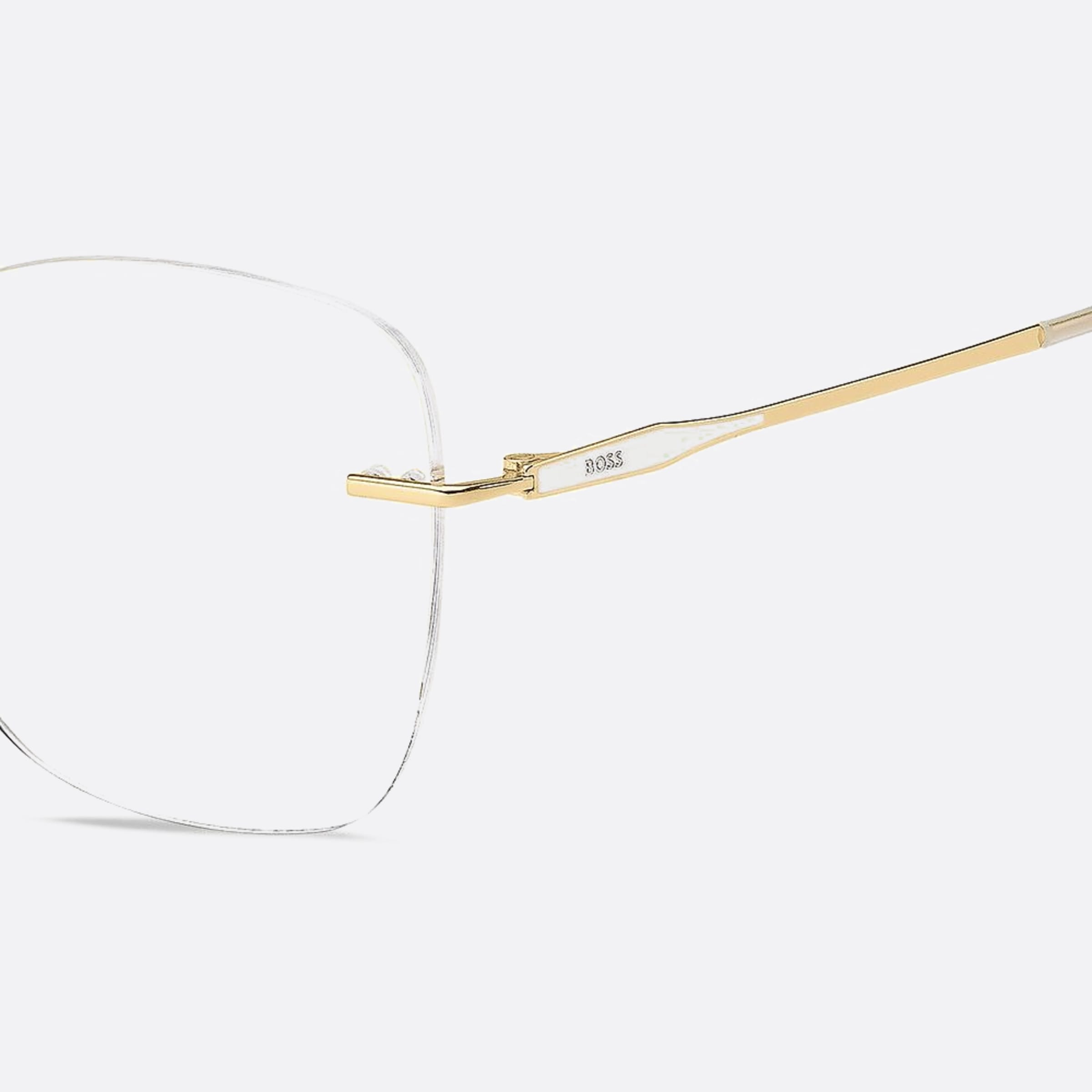 Boss 55mm Boss 24s Gold Butterfly Women Eyeglasses - Side View